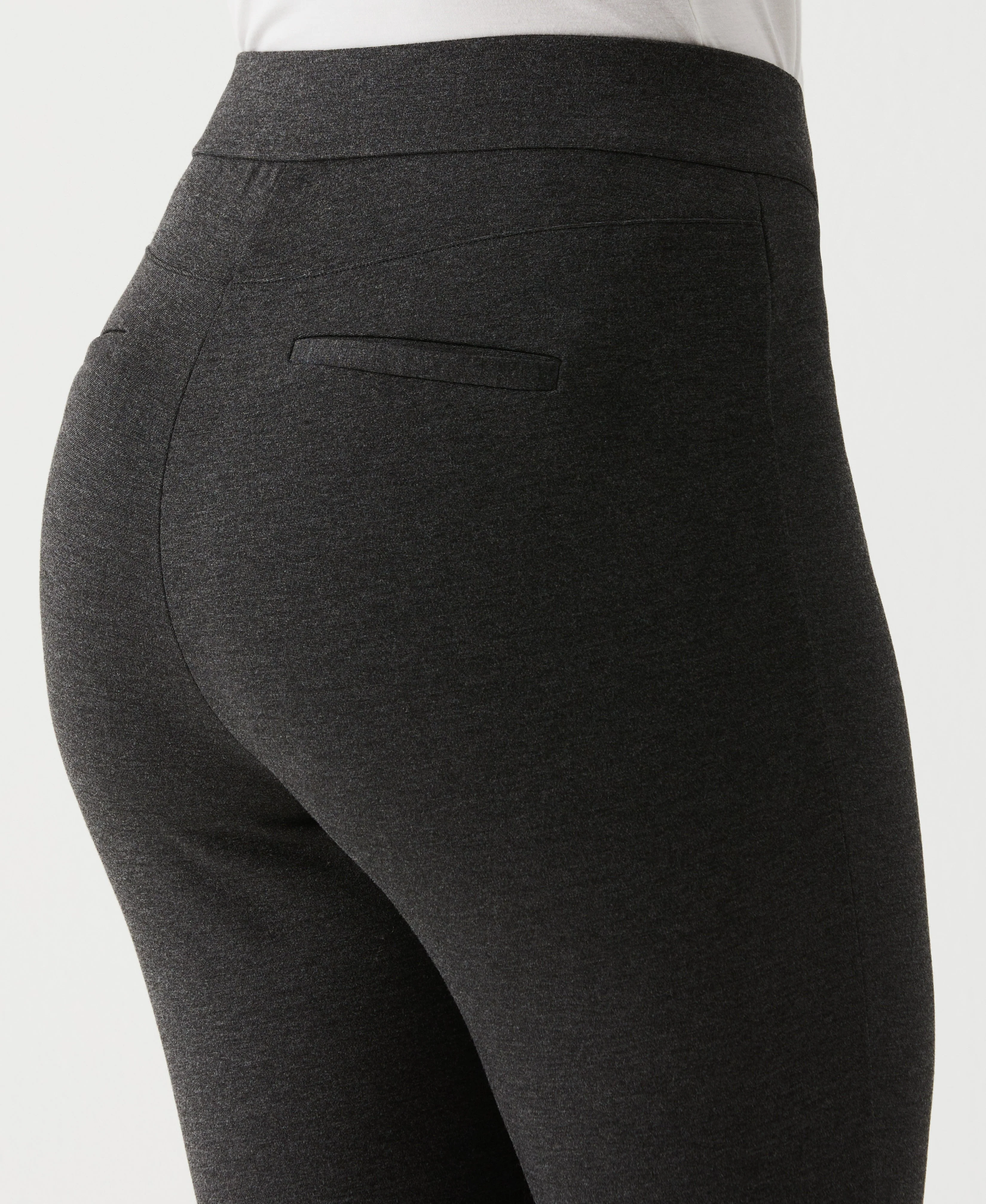 Ponte Knit Bootcut Pull-On Pant - Image 4