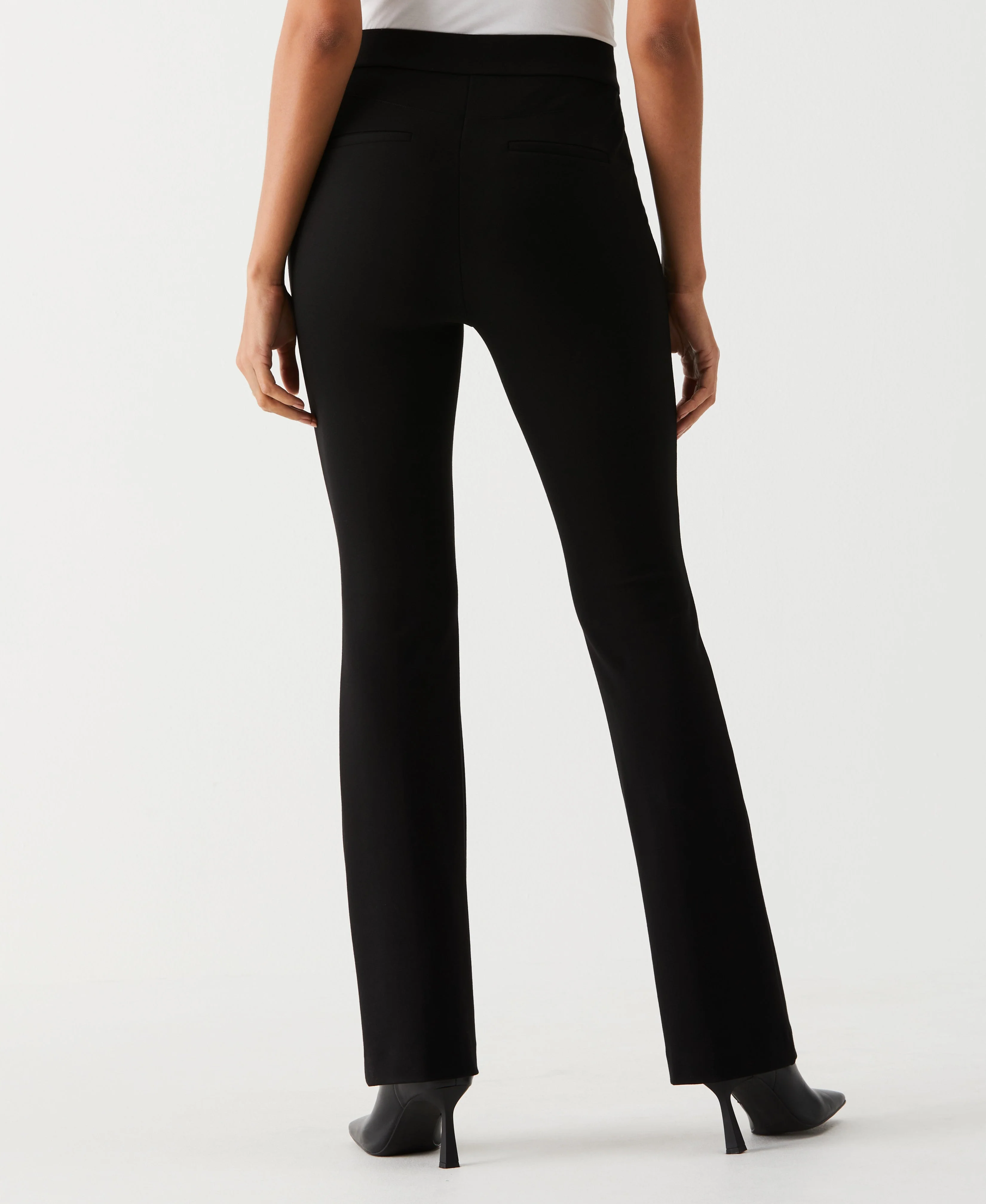 Ponte Knit Bootcut Pull-On Pant - Image 6