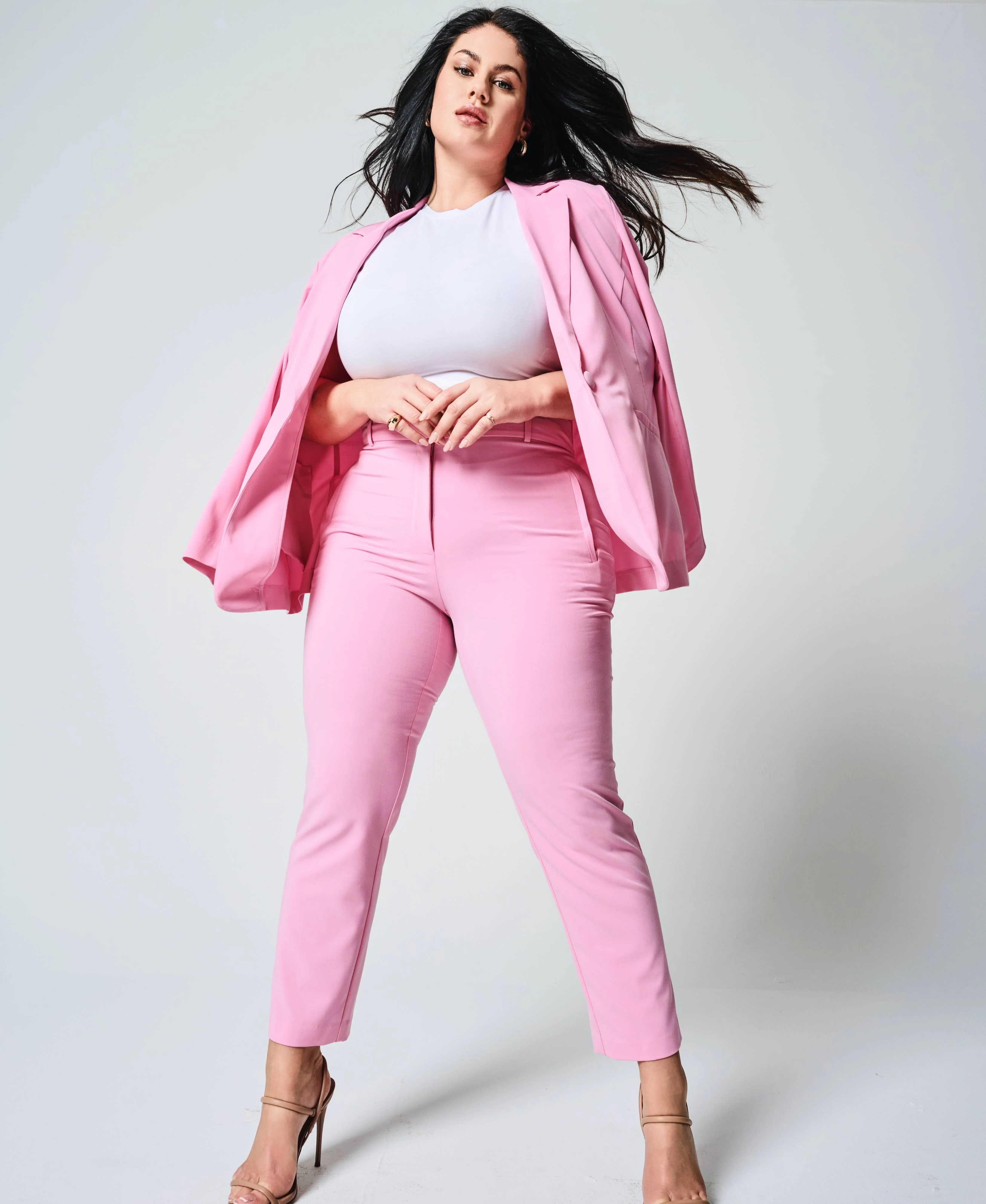 Plus Size Classic Fit Clean Straight Leg Ankle Pant - Image 5