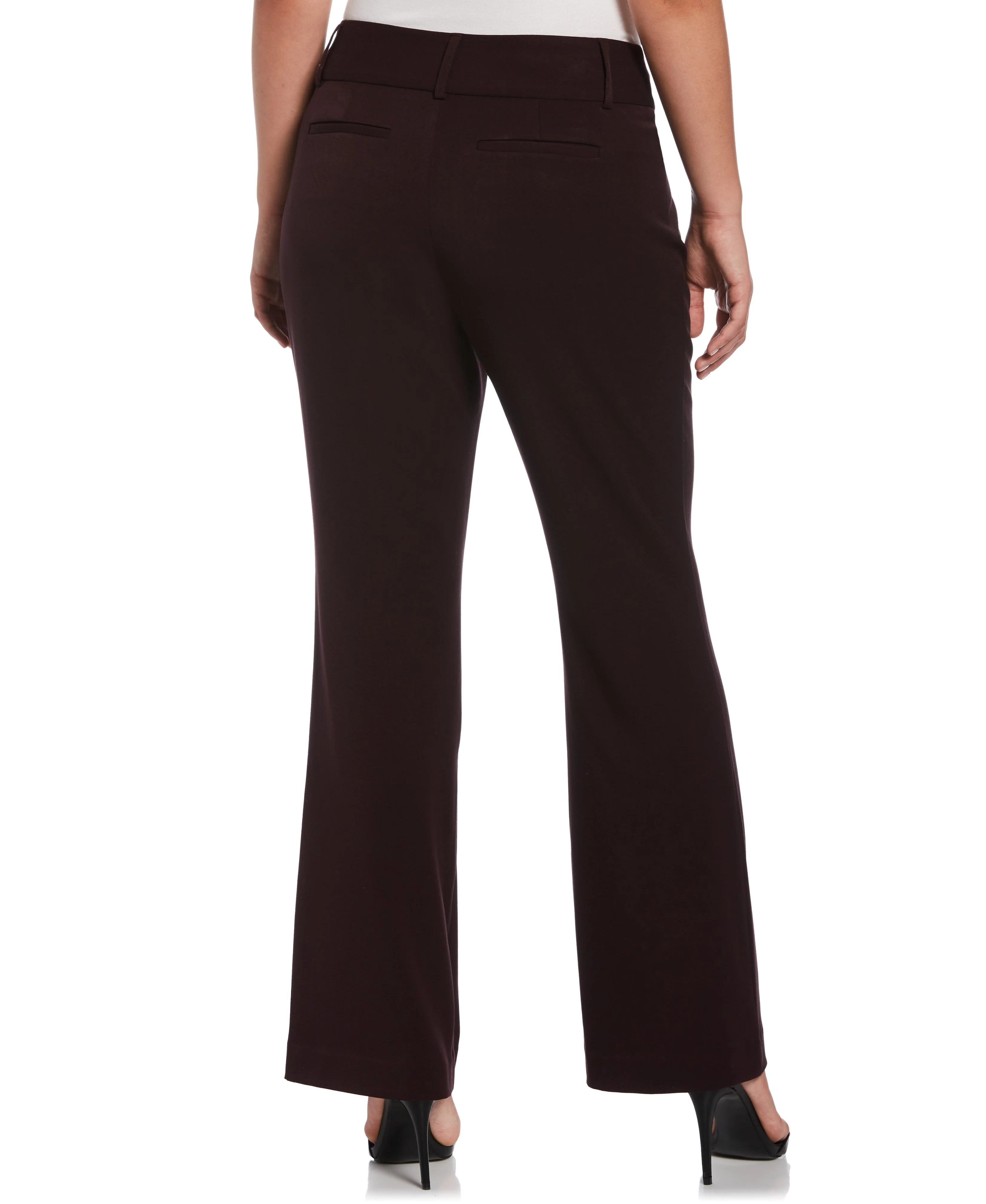 Petite Gabardine Bootcut Pant - Curvy Fit - Image 11