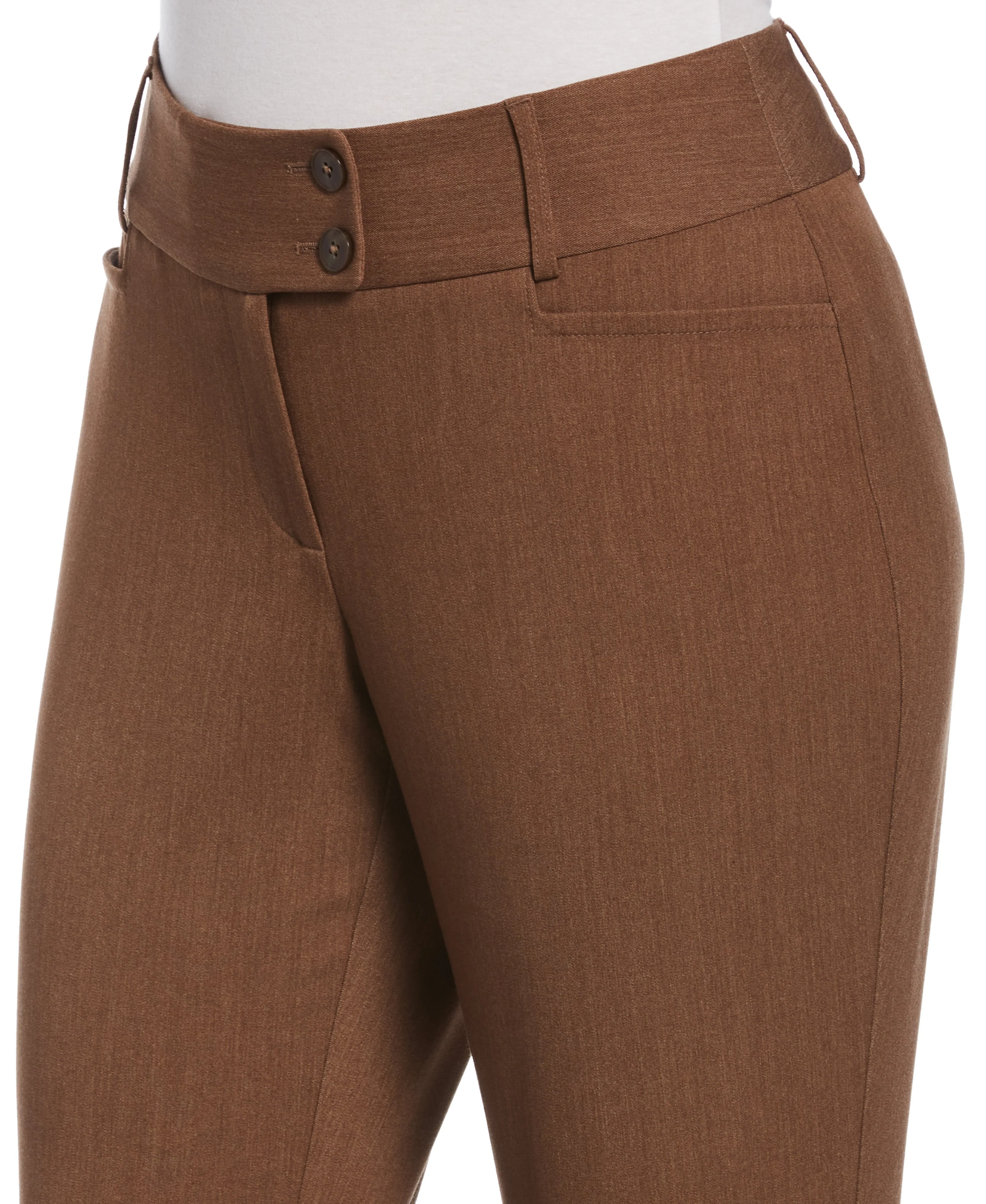Petite Gabardine Bootcut Pant - Curvy Fit - Image 15