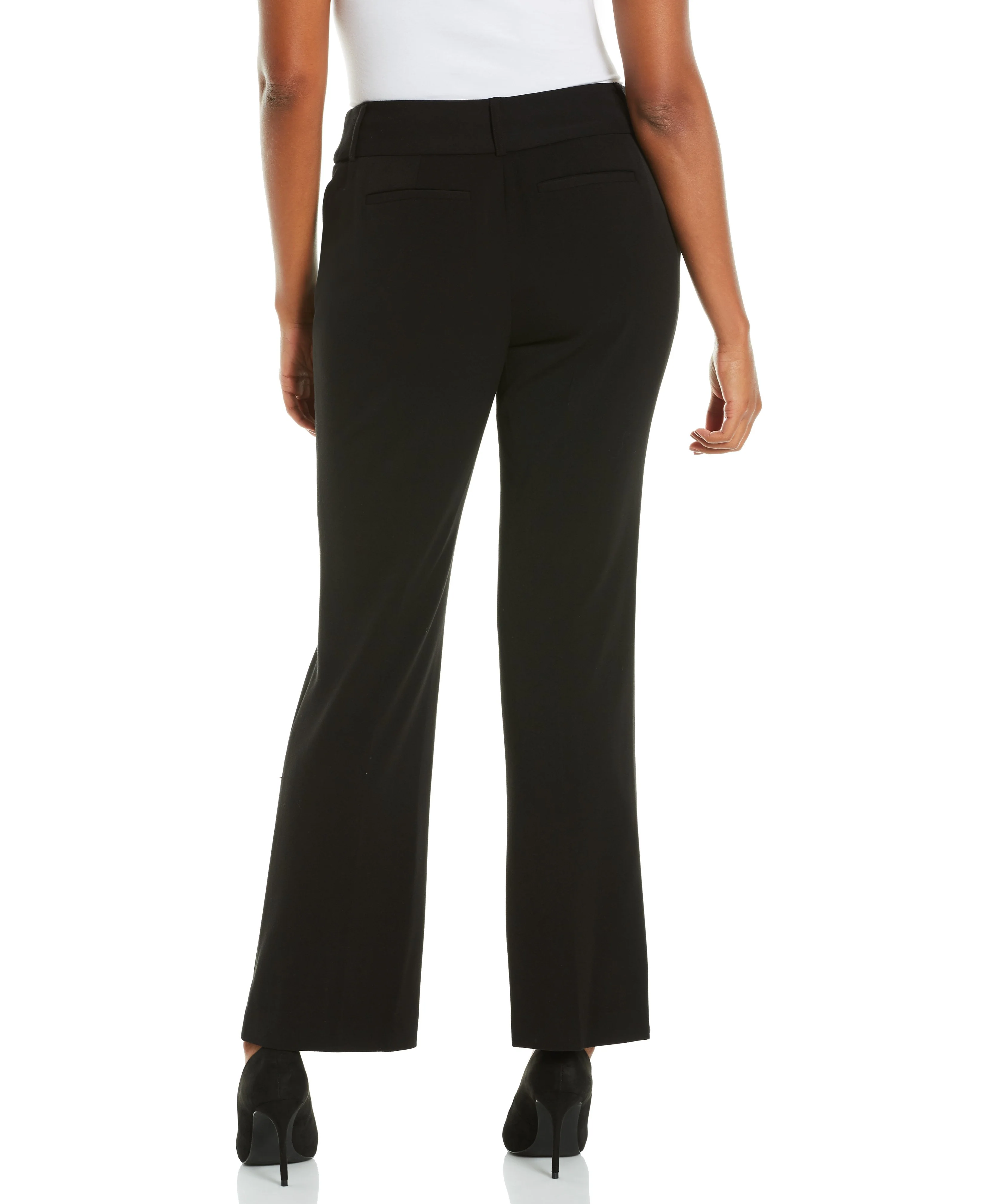 Petite Gabardine Bootcut Pant - Curvy Fit - Image 5