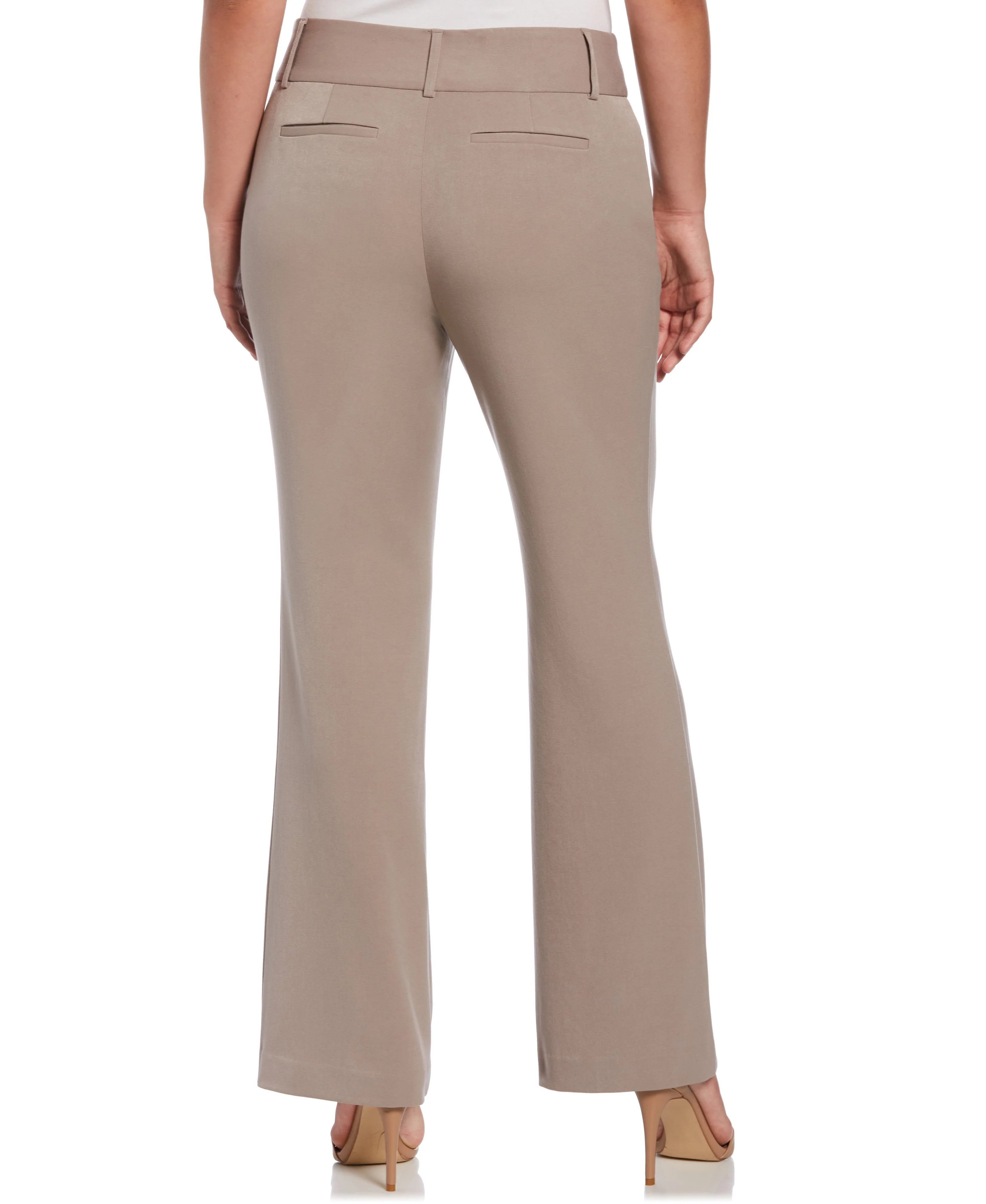 Petite Gabardine Bootcut Pant - Curvy Fit - Image 8