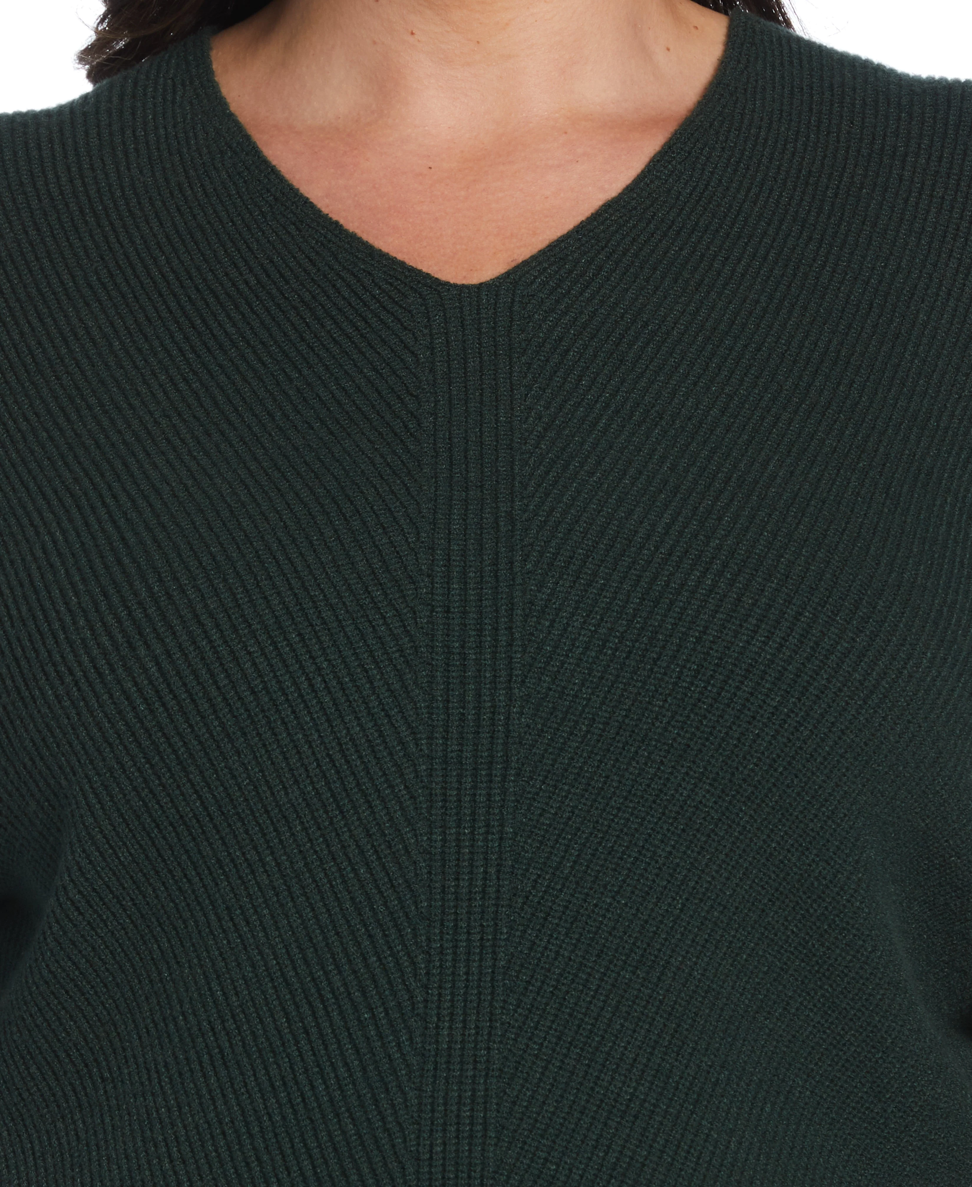 Plus Size Essential Ribbed V-Neck Sweater - Image 12