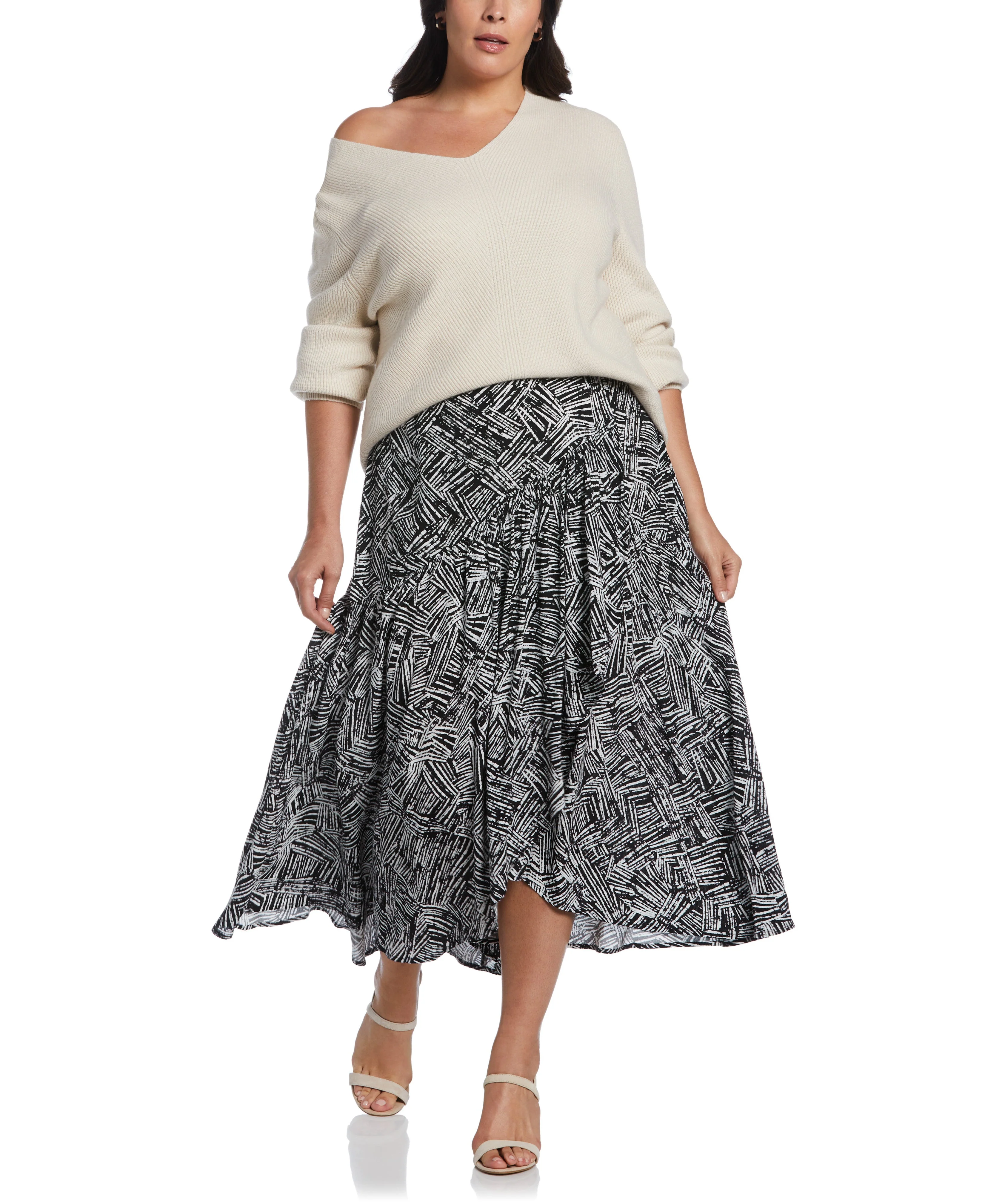 Plus Size Essential Ribbed V-Neck Sweater - Image 16