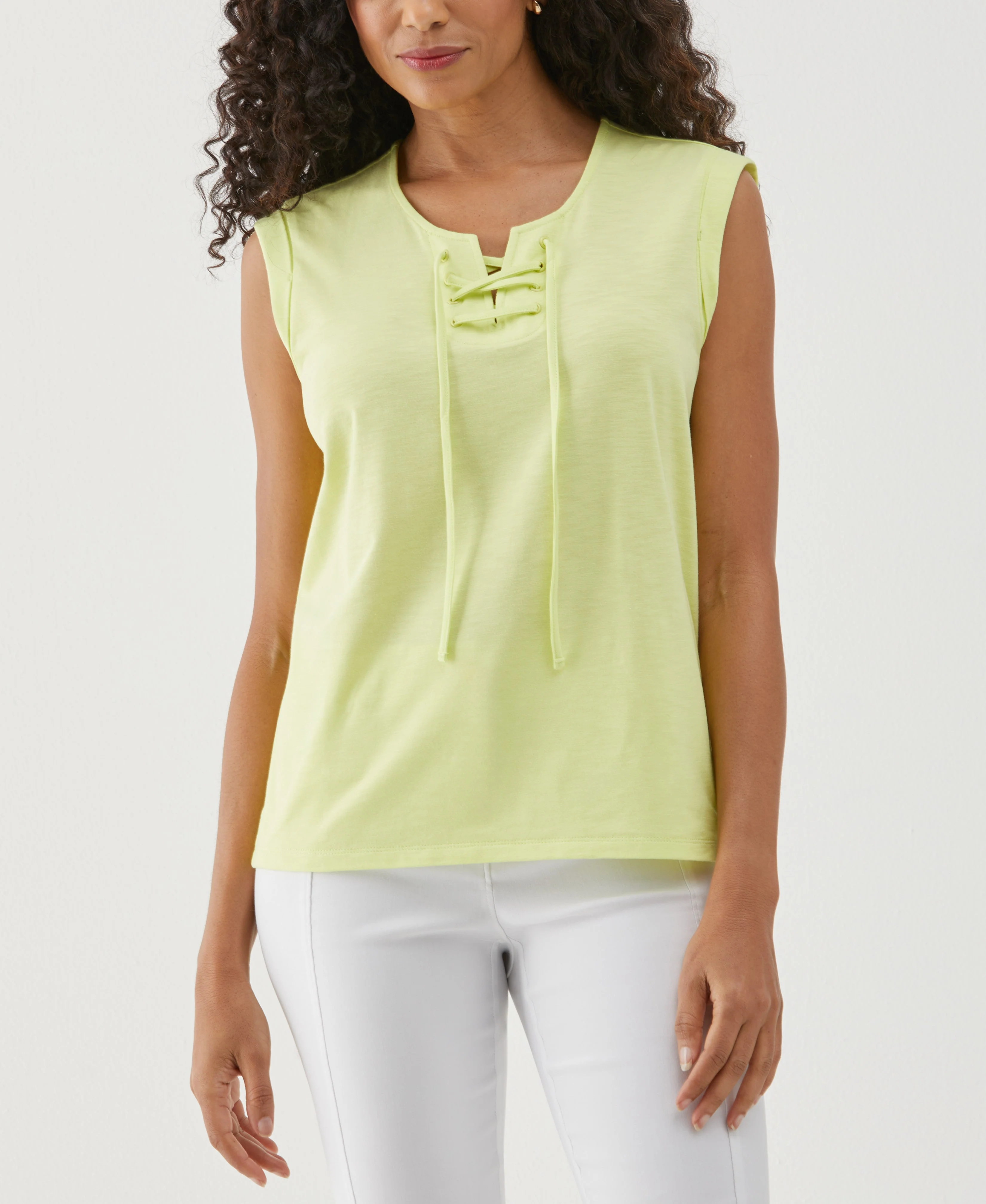 Lace-Up Tank Top - Image 4