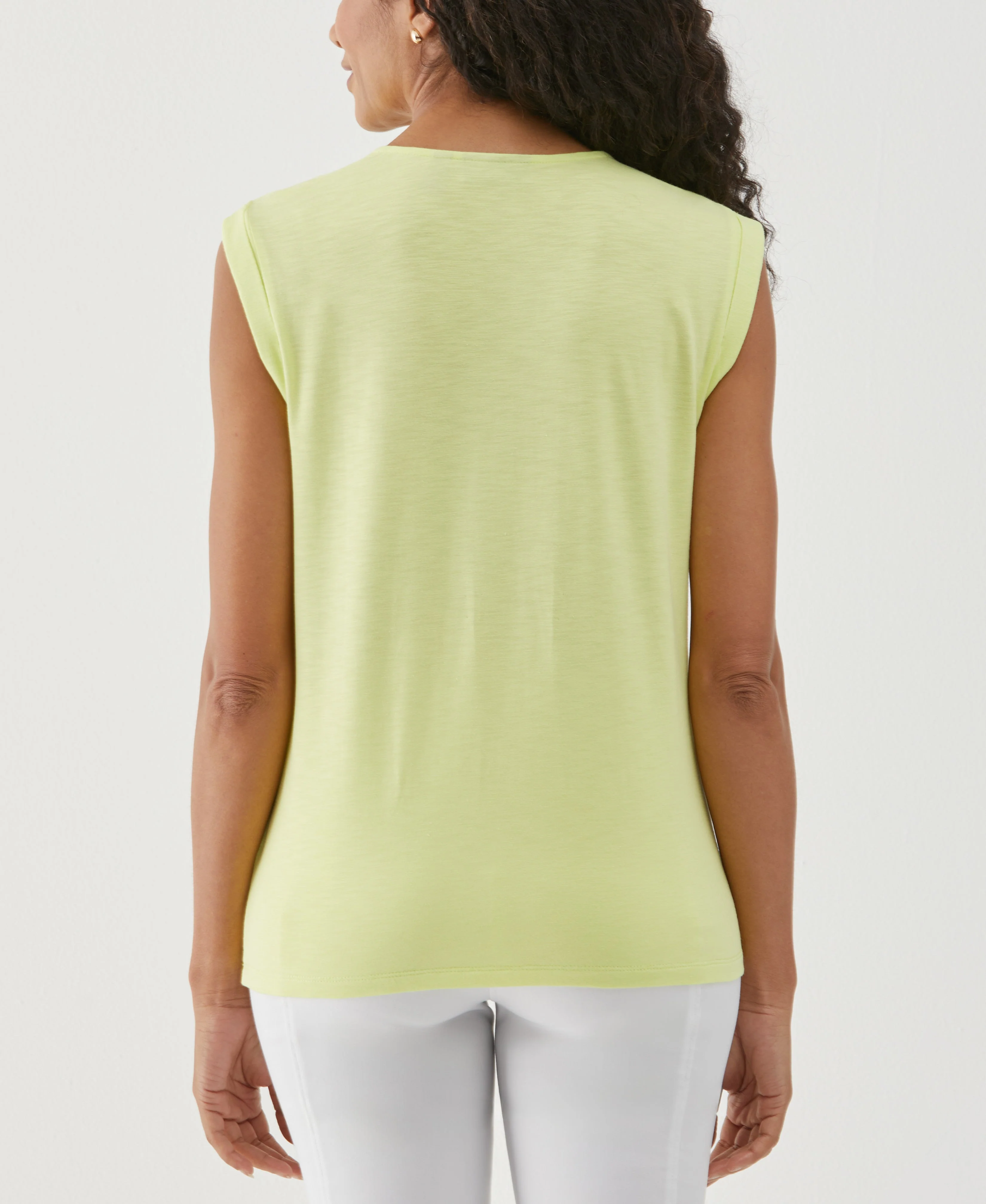 Lace-Up Tank Top - Image 5
