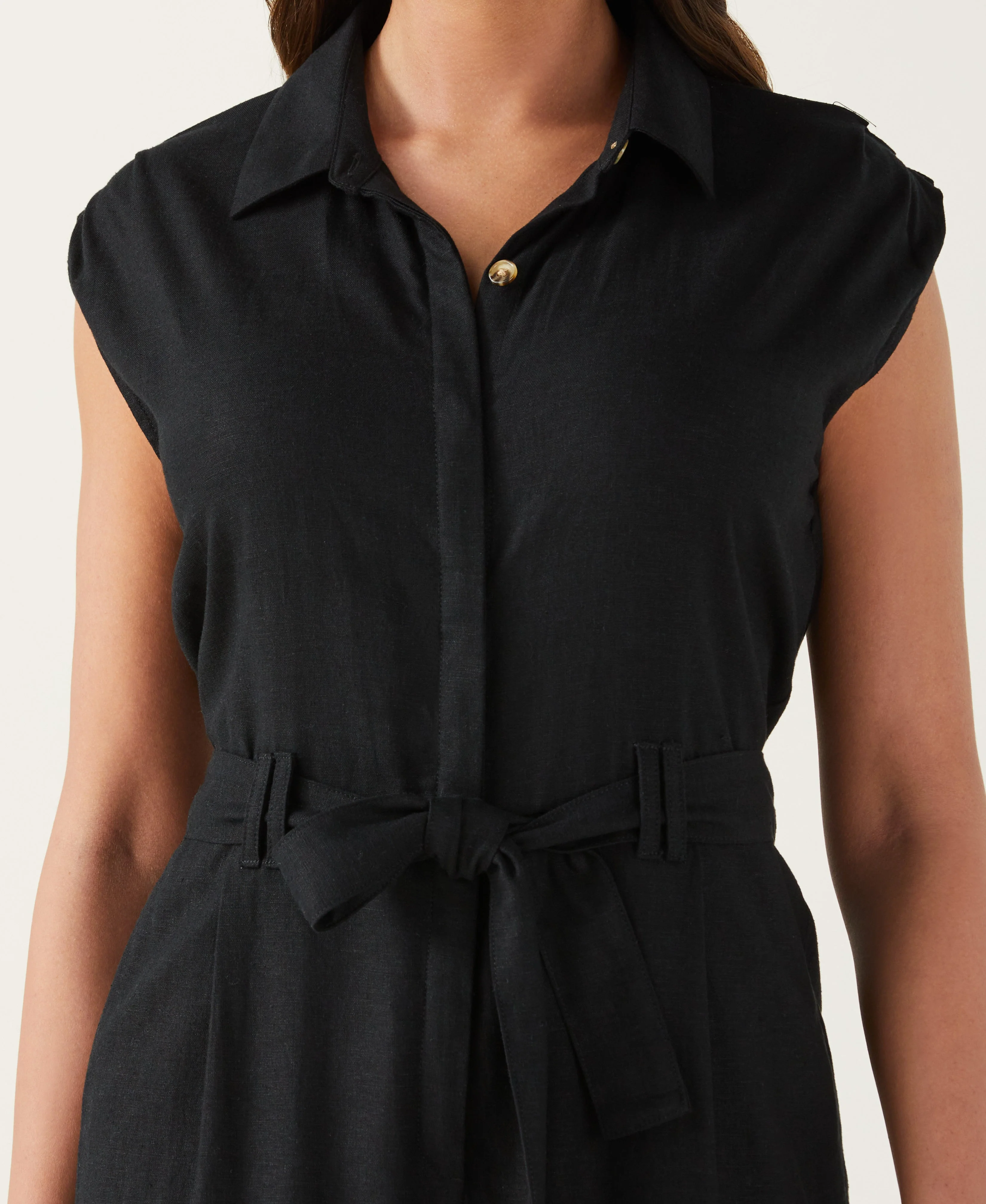 Linen Blend Jumpsuit - Image 6