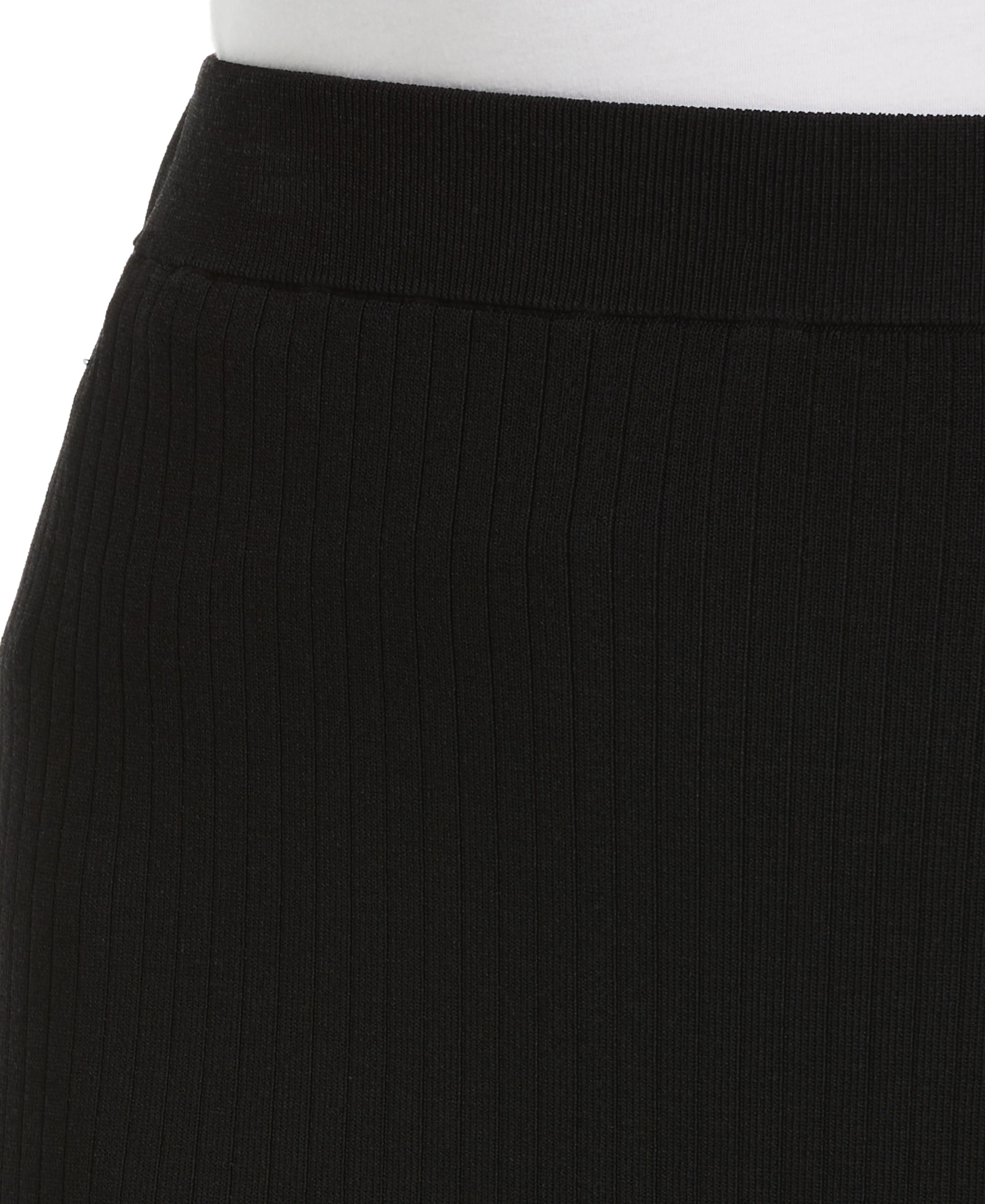 Plus Size Mixed Rib Sweater Skirt - Image 3