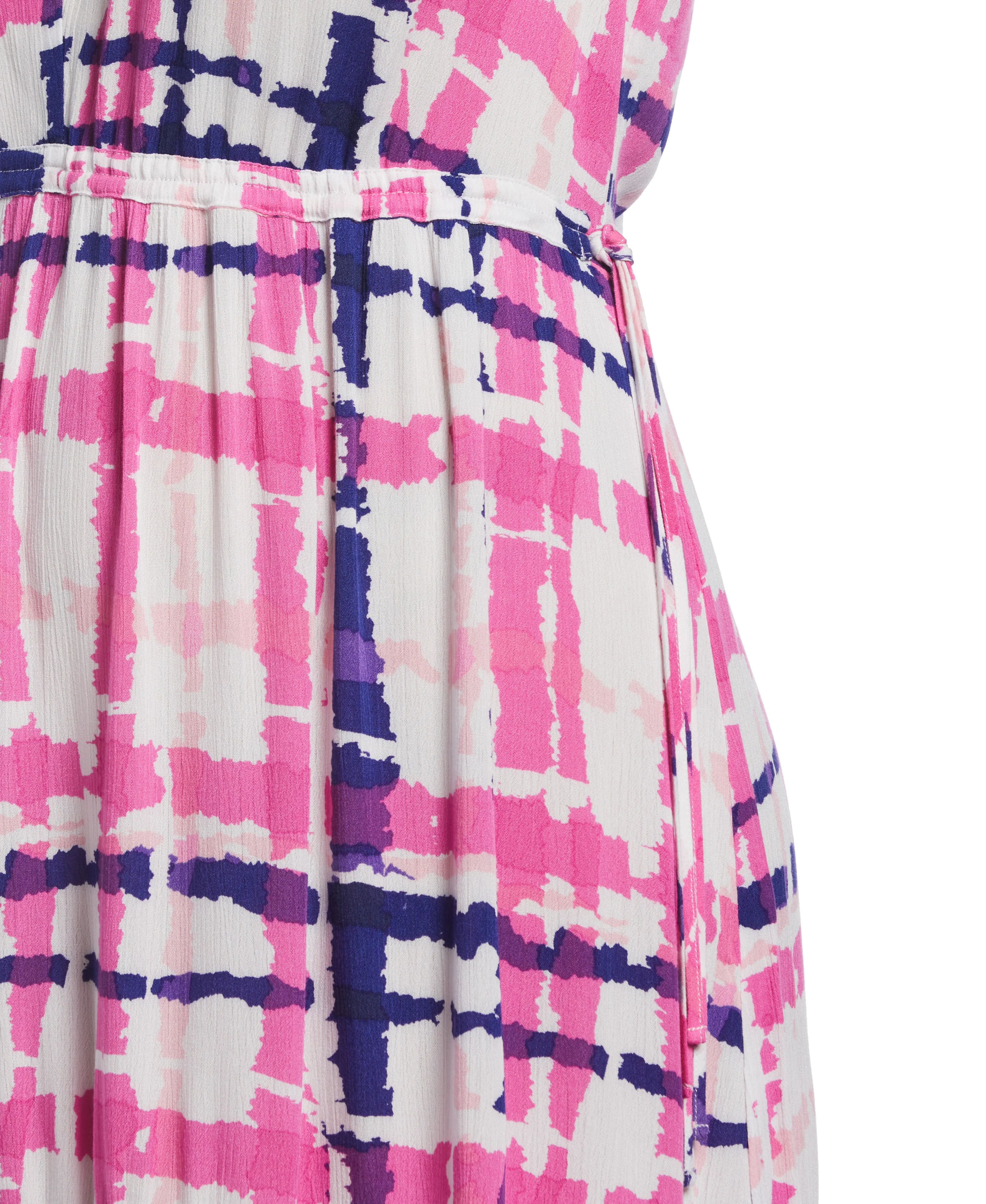 Plus Size Paisley Print V-neck Maxi Dress - Image 3