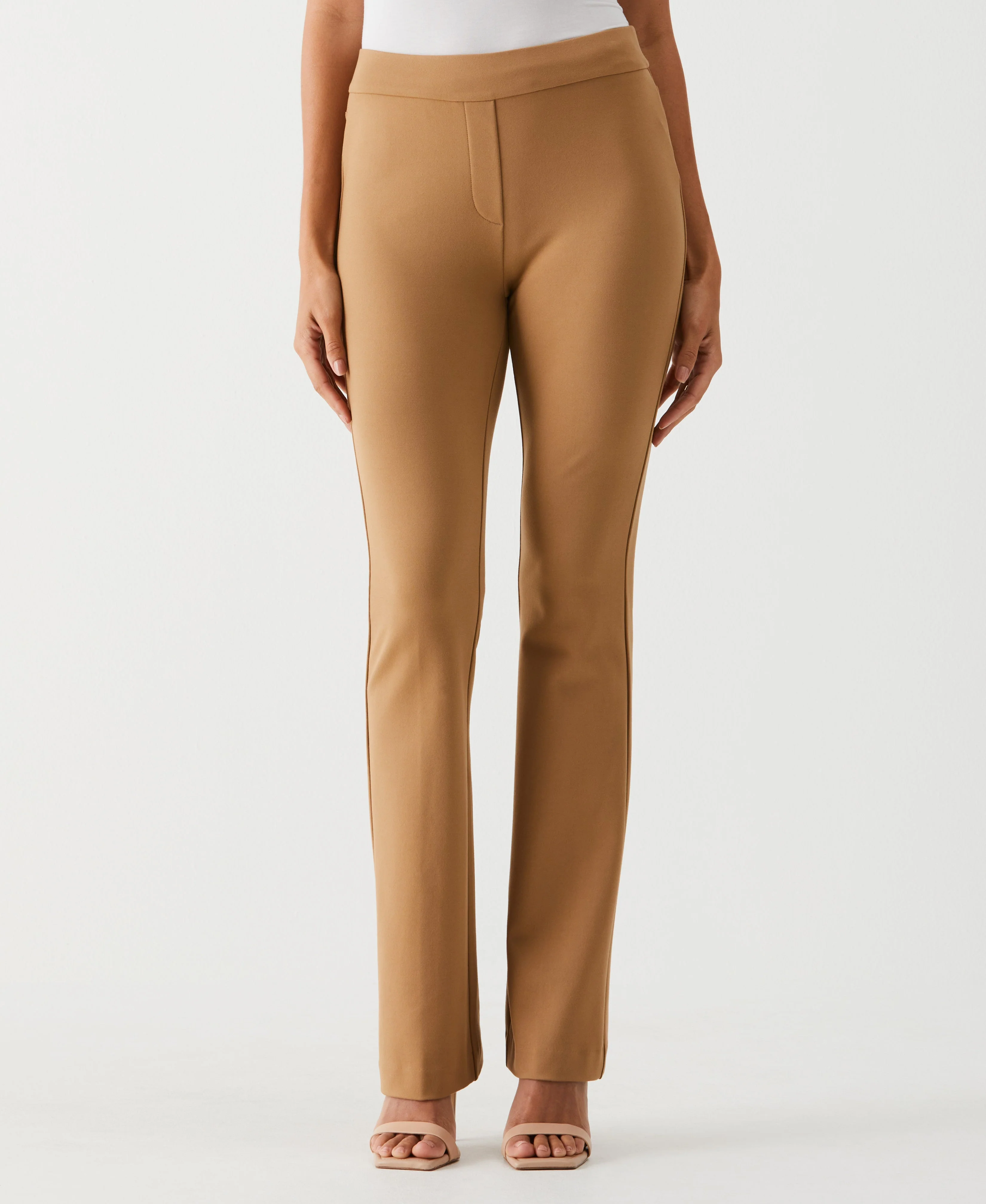 Ponte Knit Bootcut Pull-On Pant - Image 9