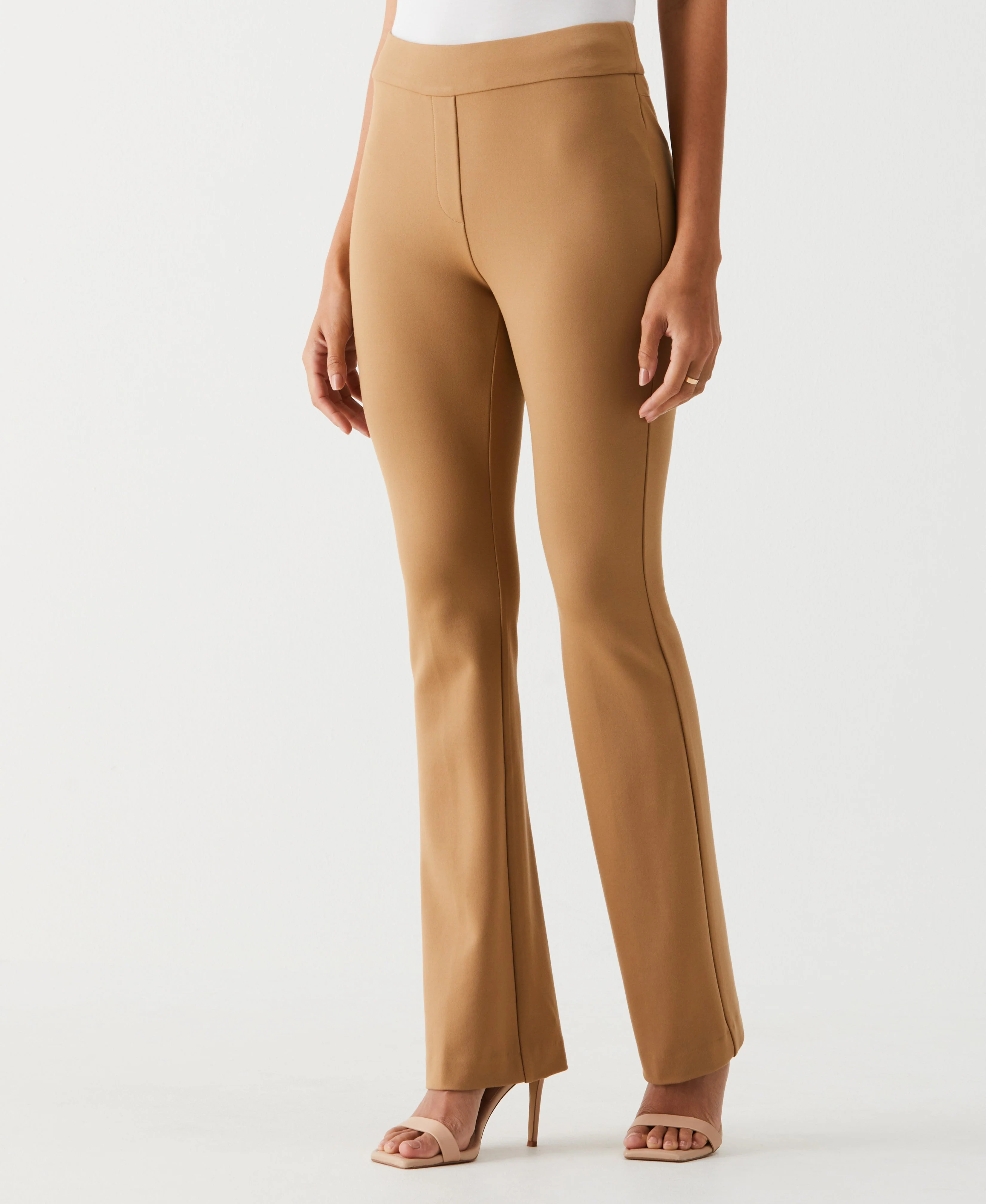 Ponte Knit Bootcut Pull-On Pant - Image 11