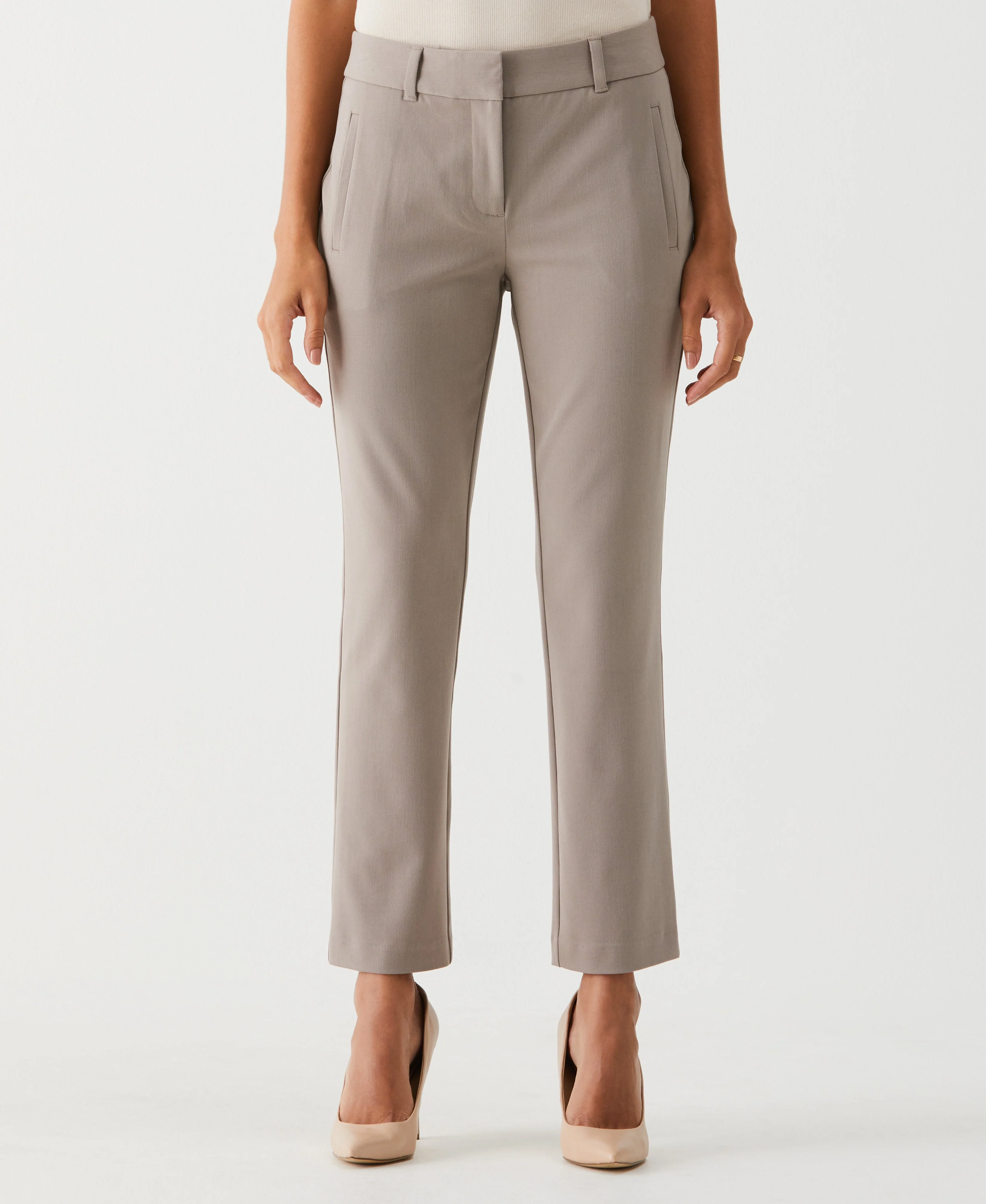 Petite Straight Leg Ankle Pant - Image 13