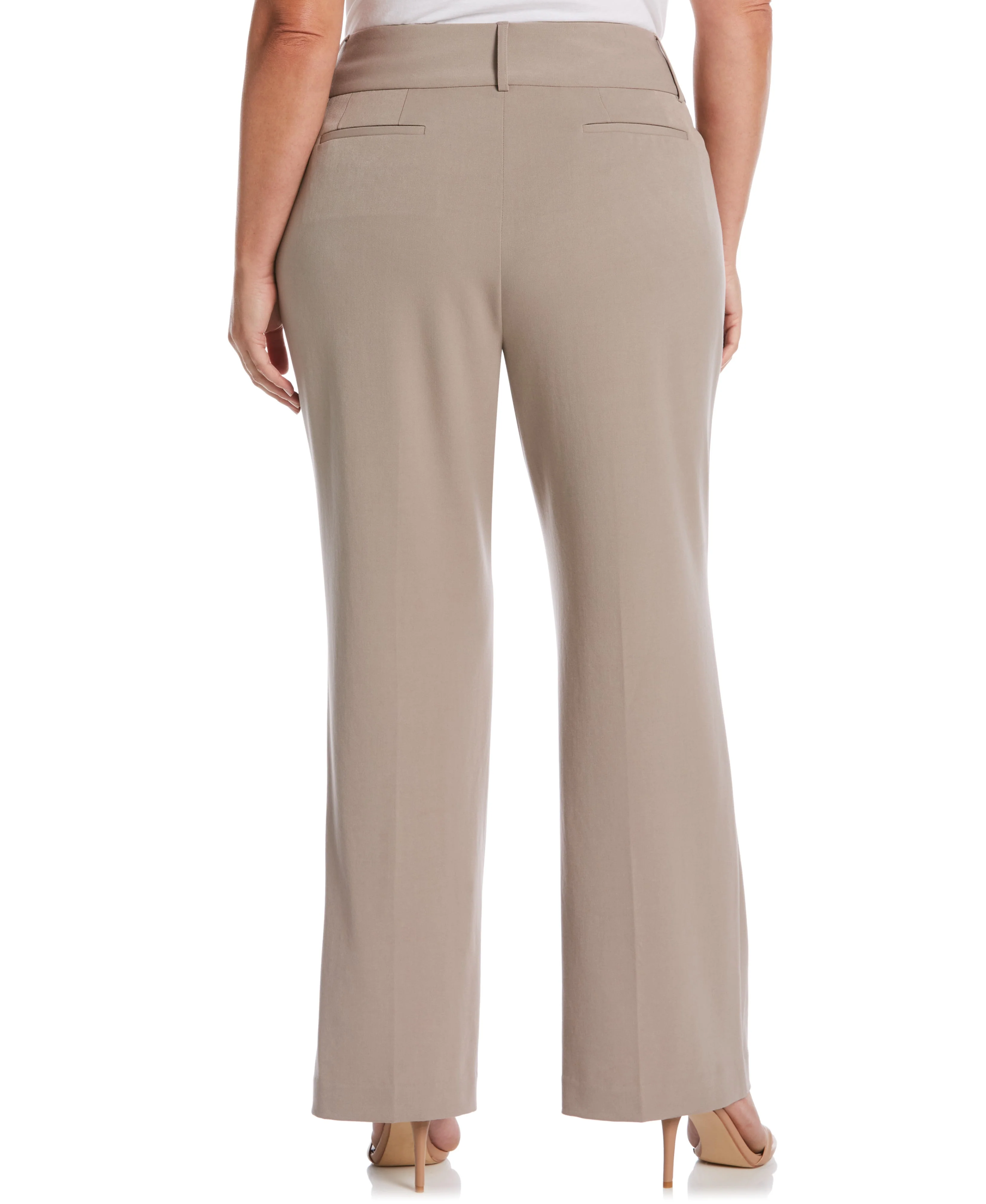 Plus Size Curvy Fit Boot Cut Pant - Curvy Fit - Image 12