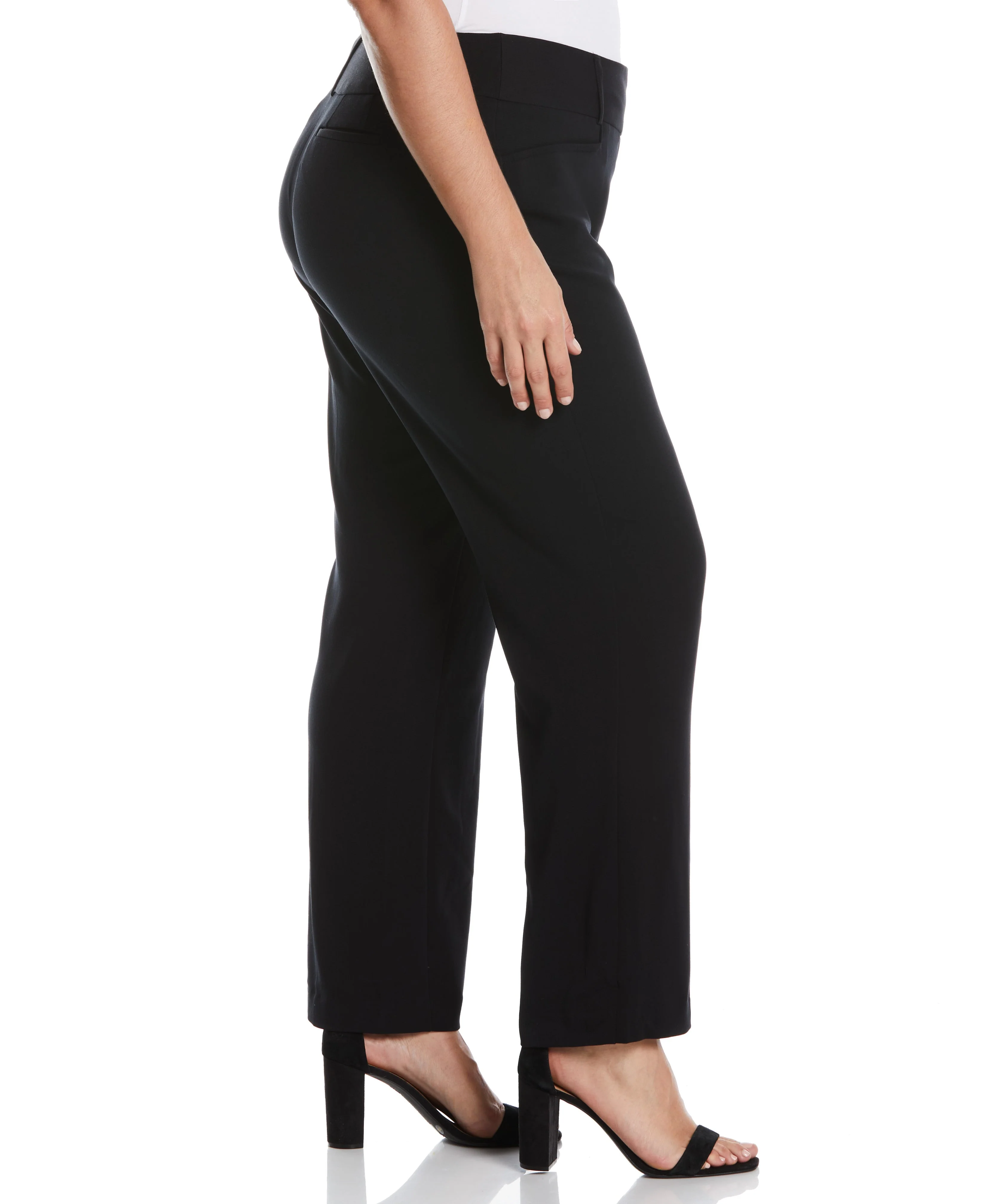 Plus Size Curvy Fit Boot Cut Pant - Curvy Fit - Image 16