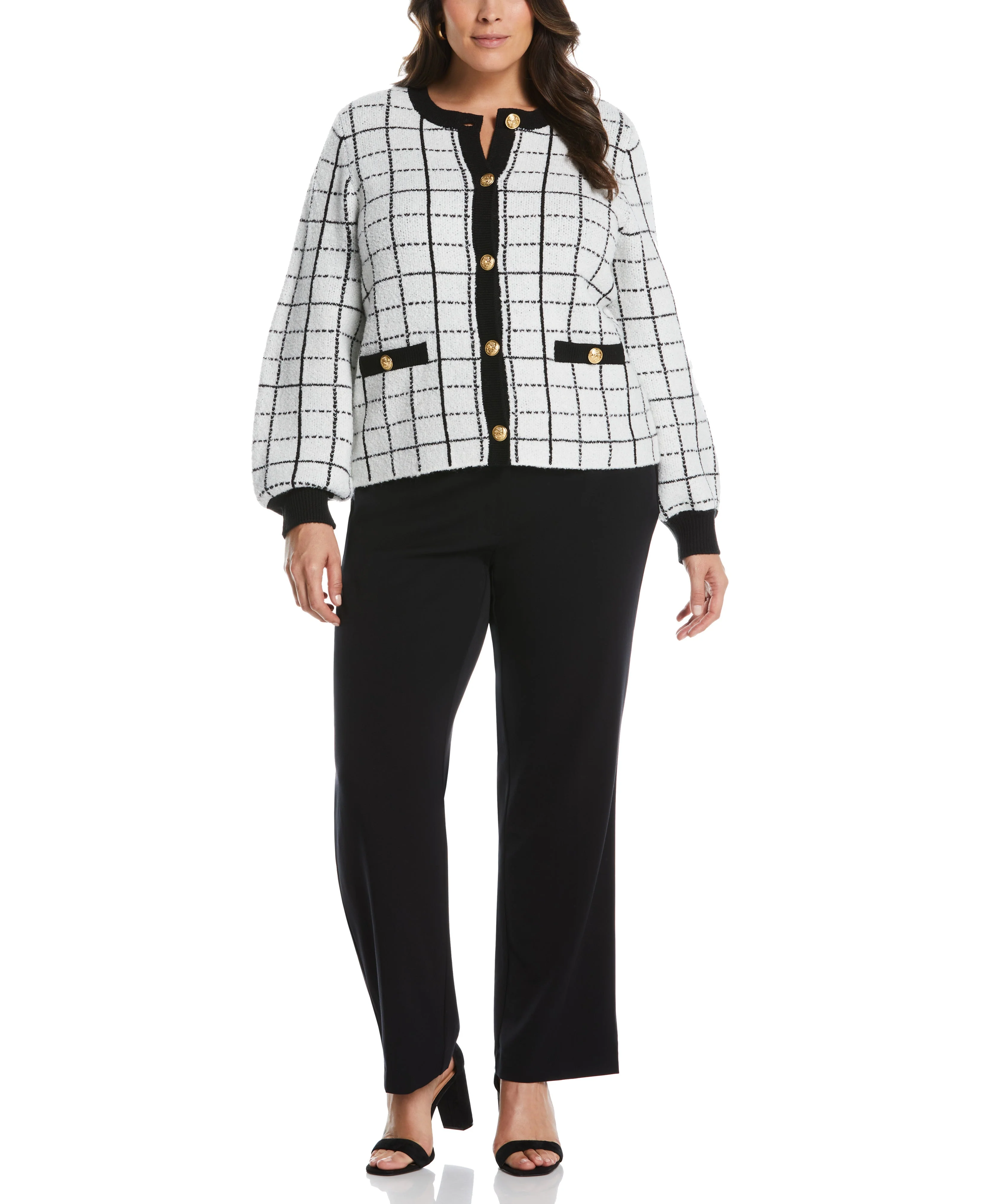 Plus Size Curvy Fit Boot Cut Pant - Curvy Fit - Image 18