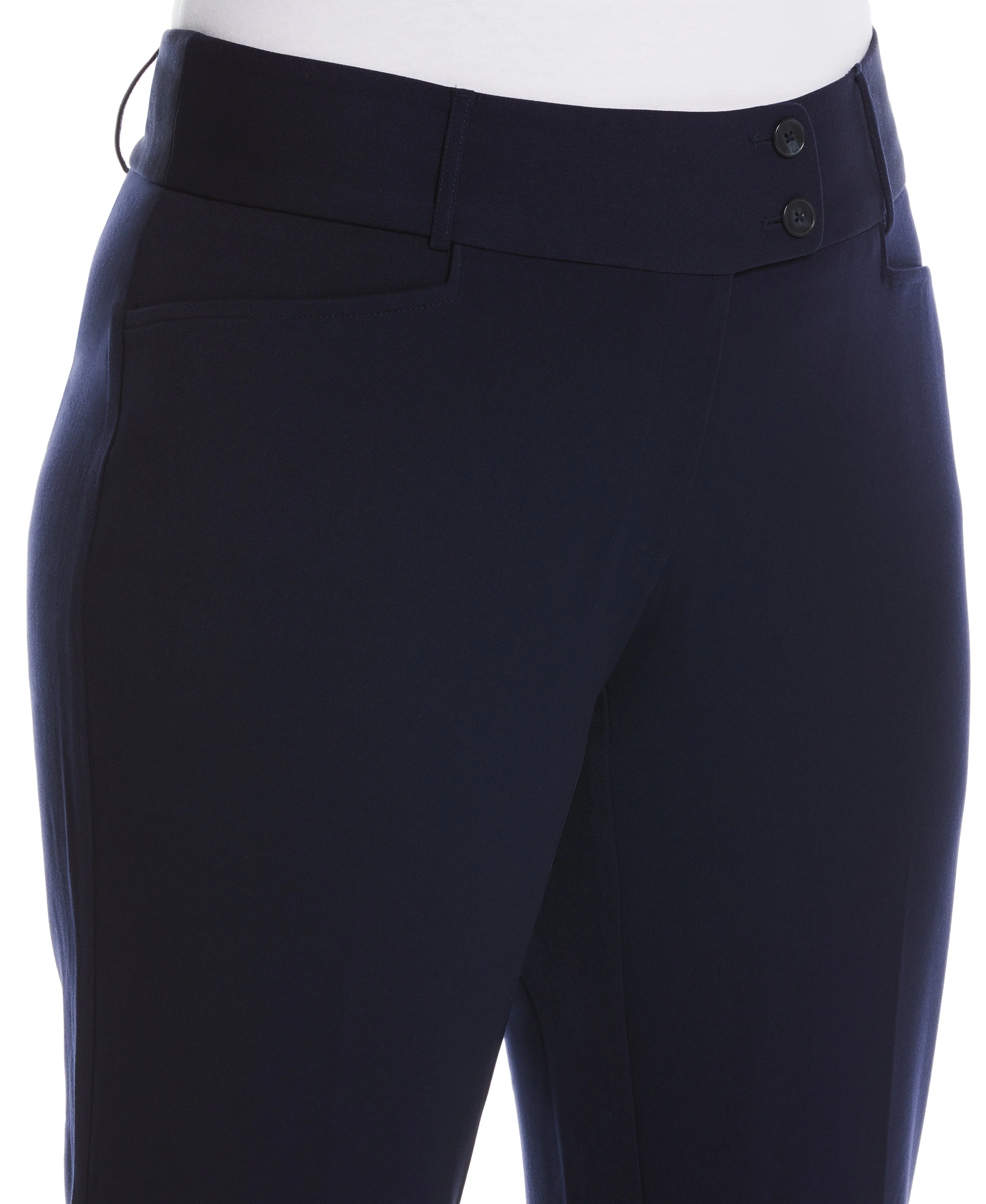 Plus Size Curvy Fit Boot Cut Pant - Curvy Fit - Image 4