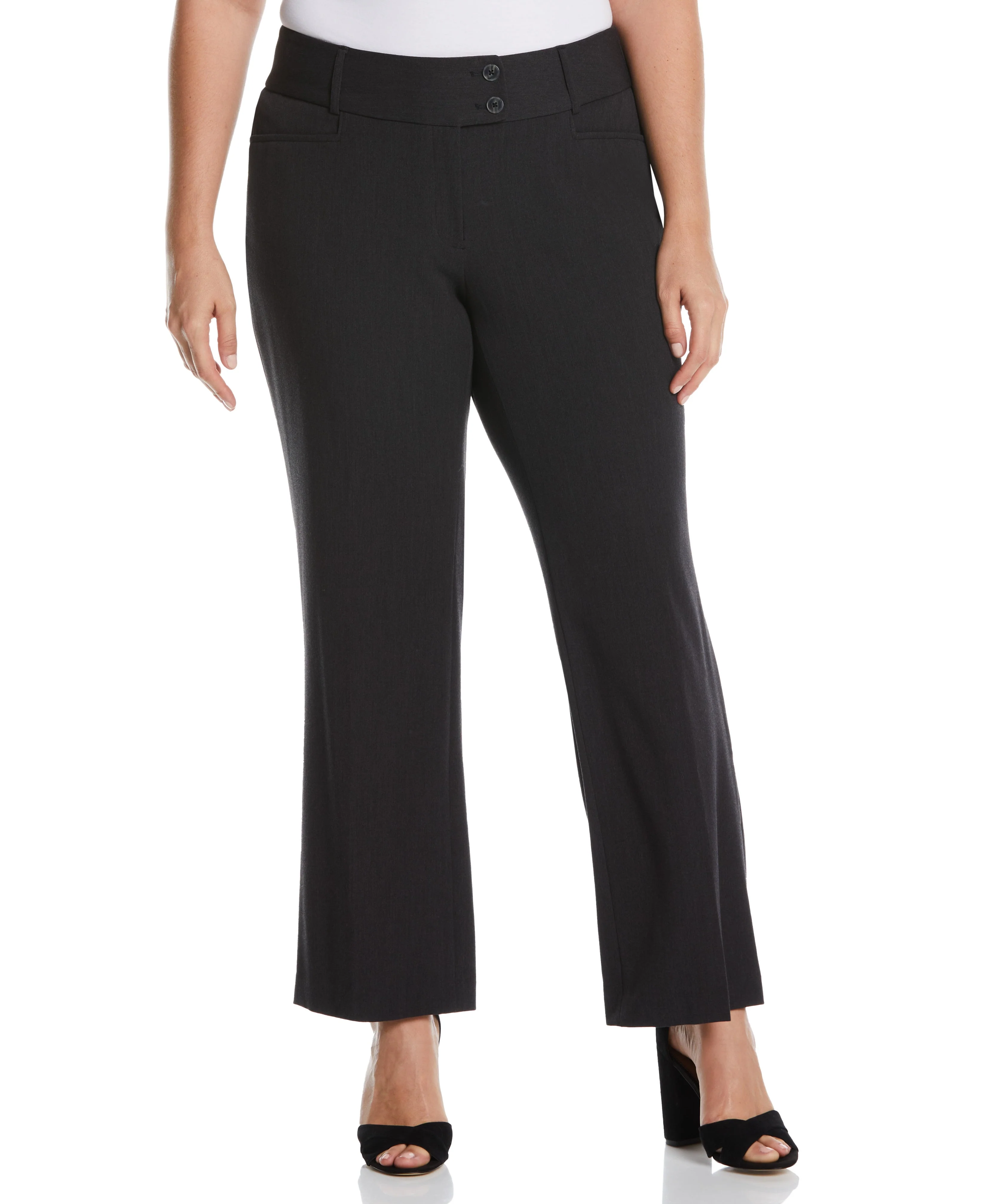 Plus Size Curvy Fit Boot Cut Pant - Curvy Fit - Image 6