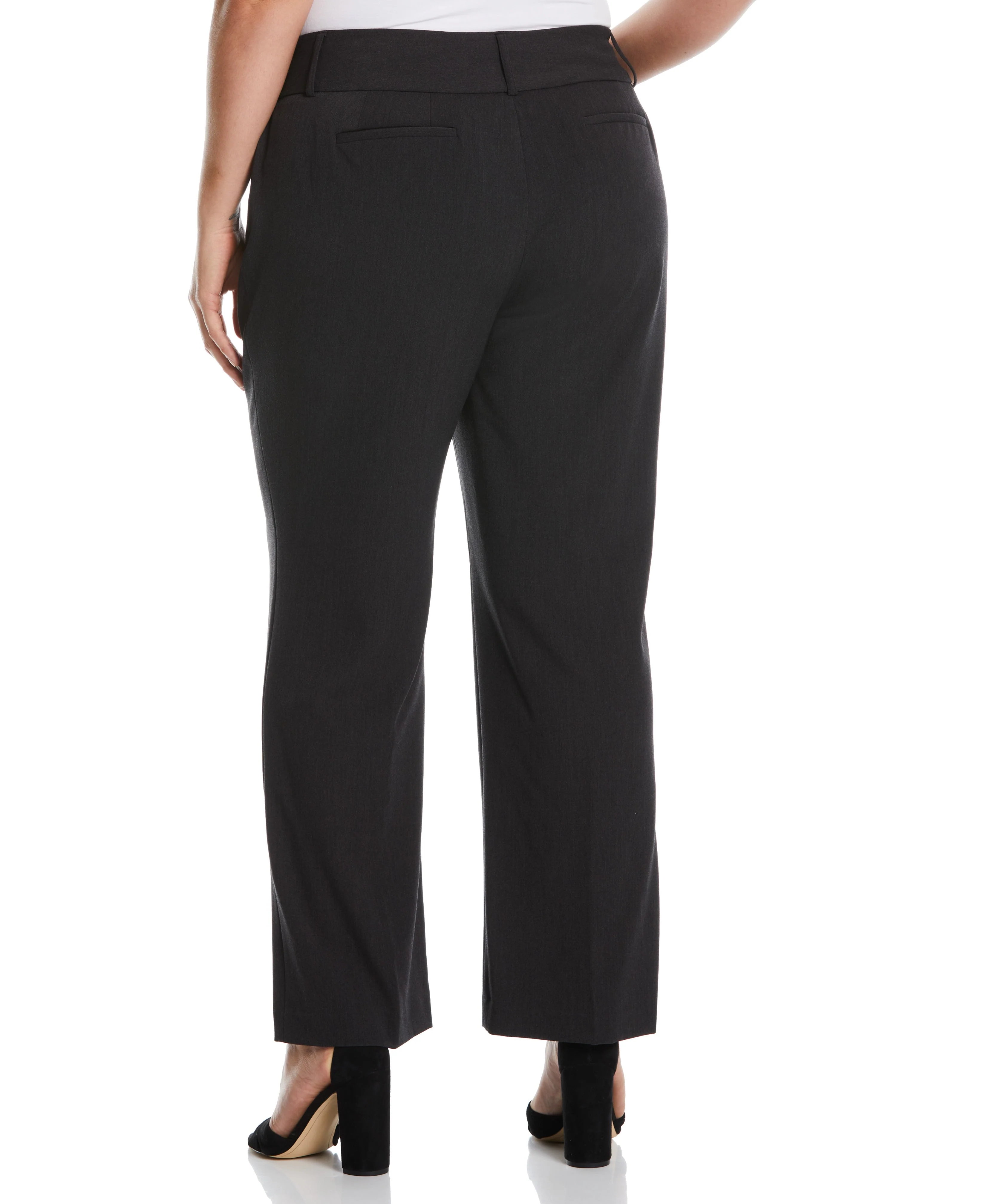 Plus Size Curvy Fit Boot Cut Pant - Curvy Fit - Image 7