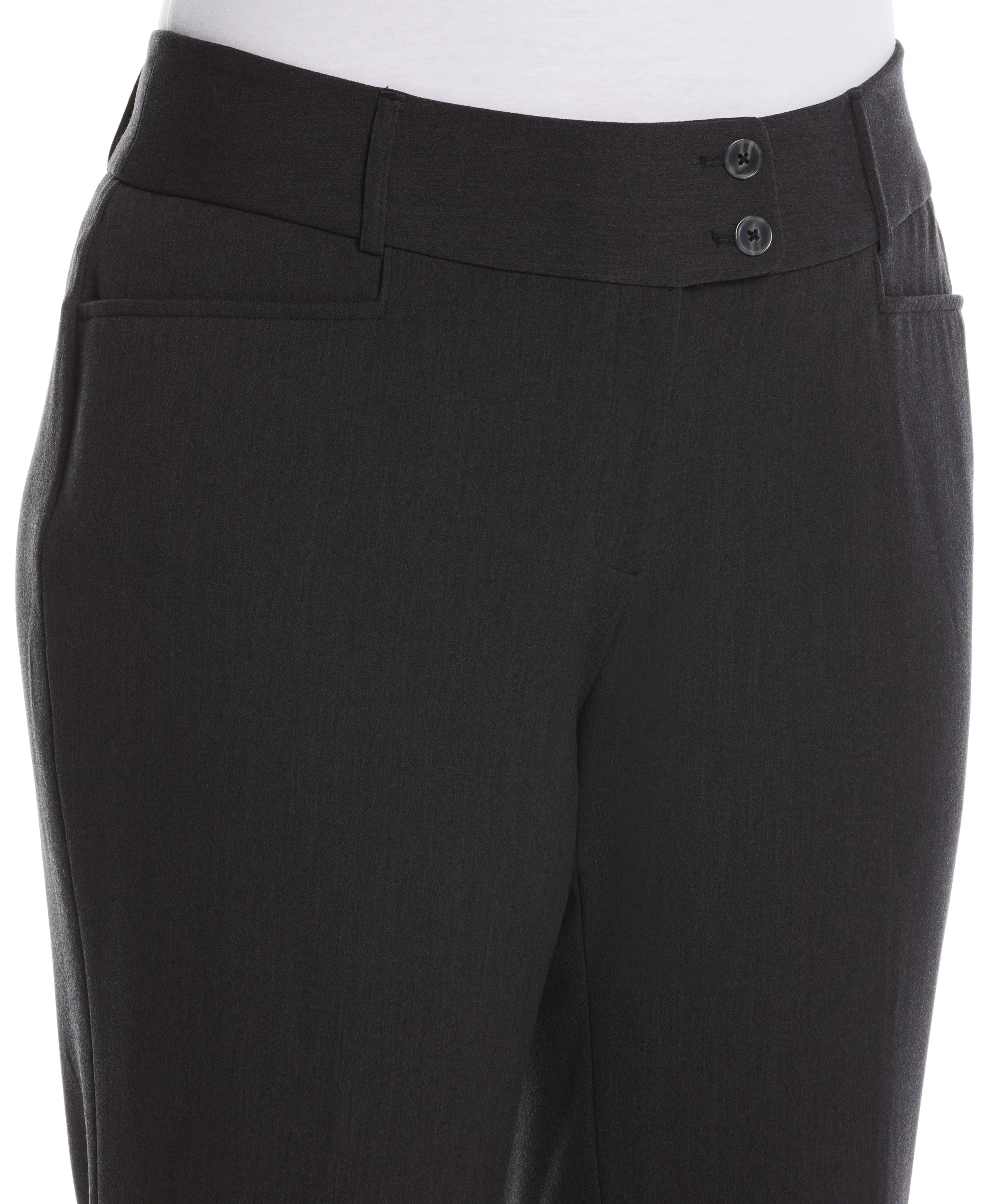 Plus Size Curvy Fit Boot Cut Pant - Curvy Fit - Image 9