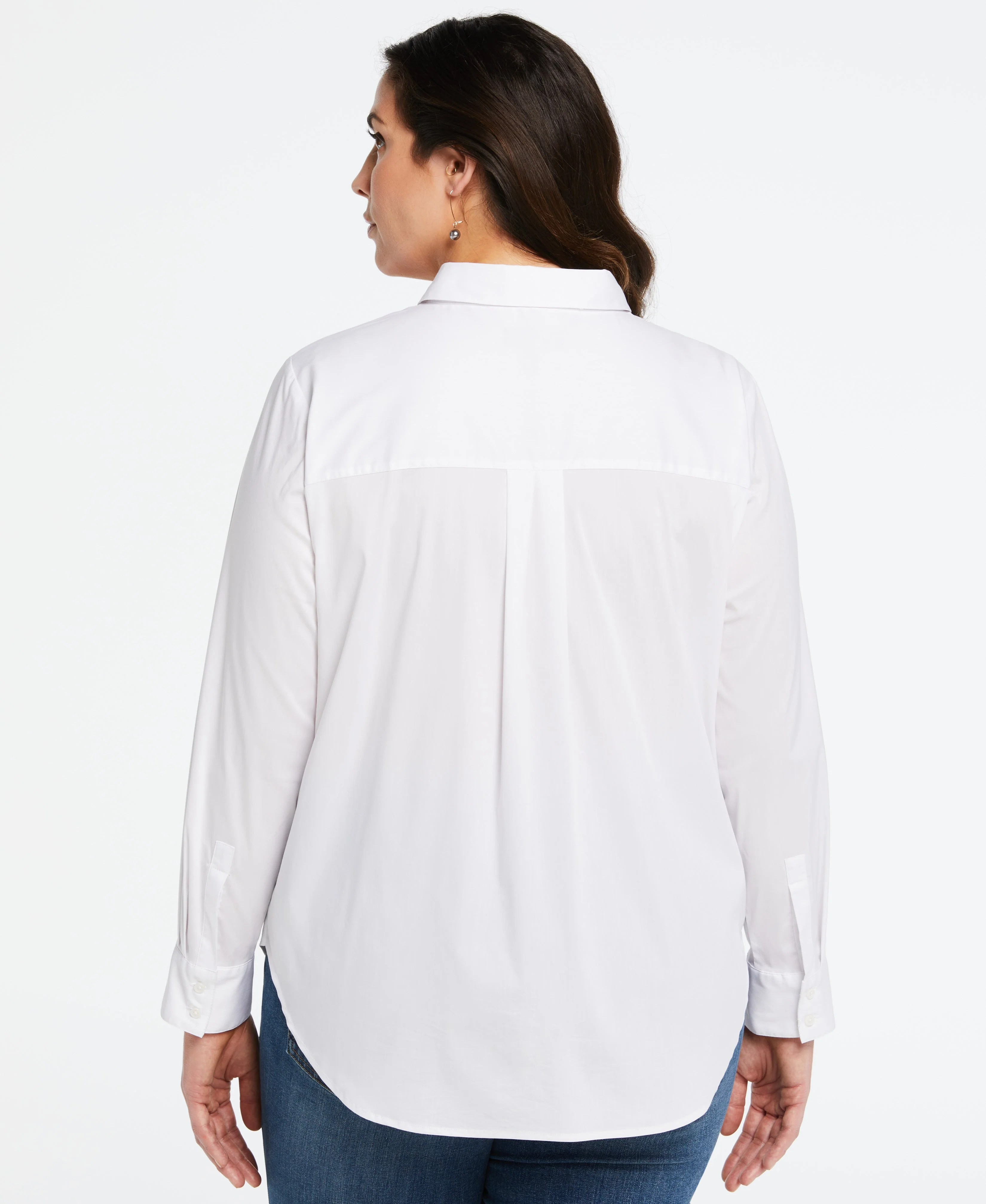 Plus Size Embellished Collar Blouse - Image 3