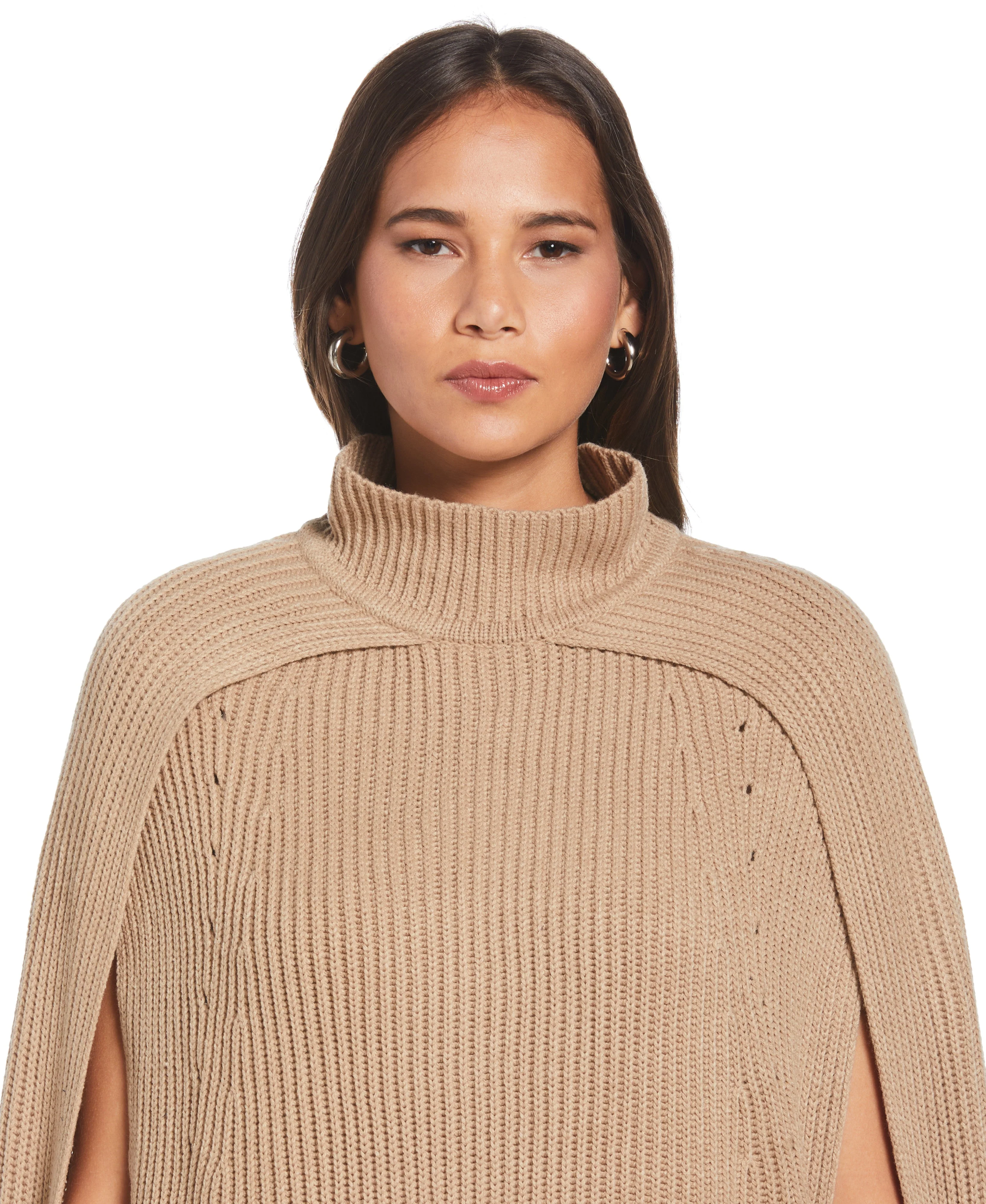 Petite Poncho Sweater - Image 4