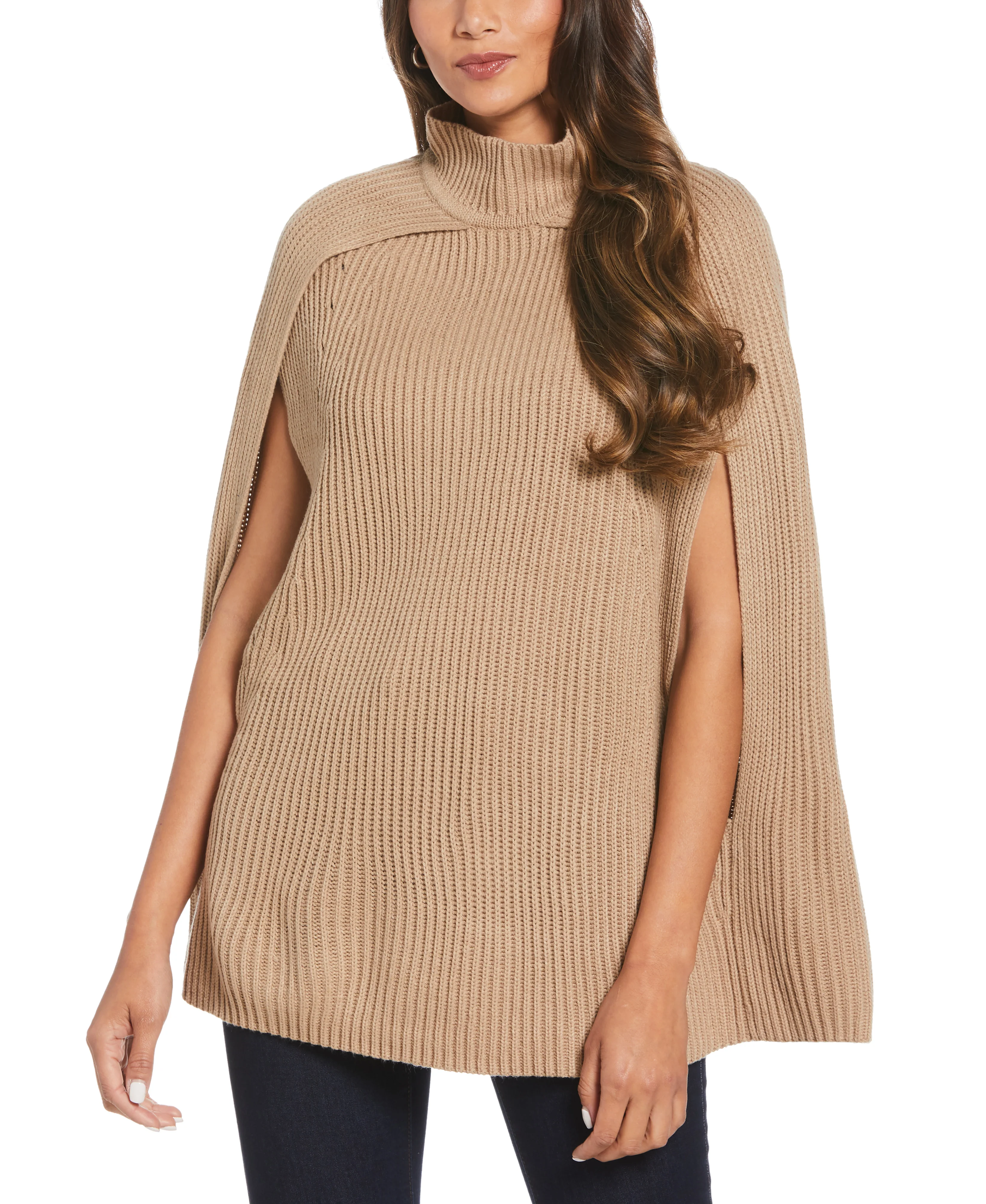 Petite Poncho Sweater - Image 6