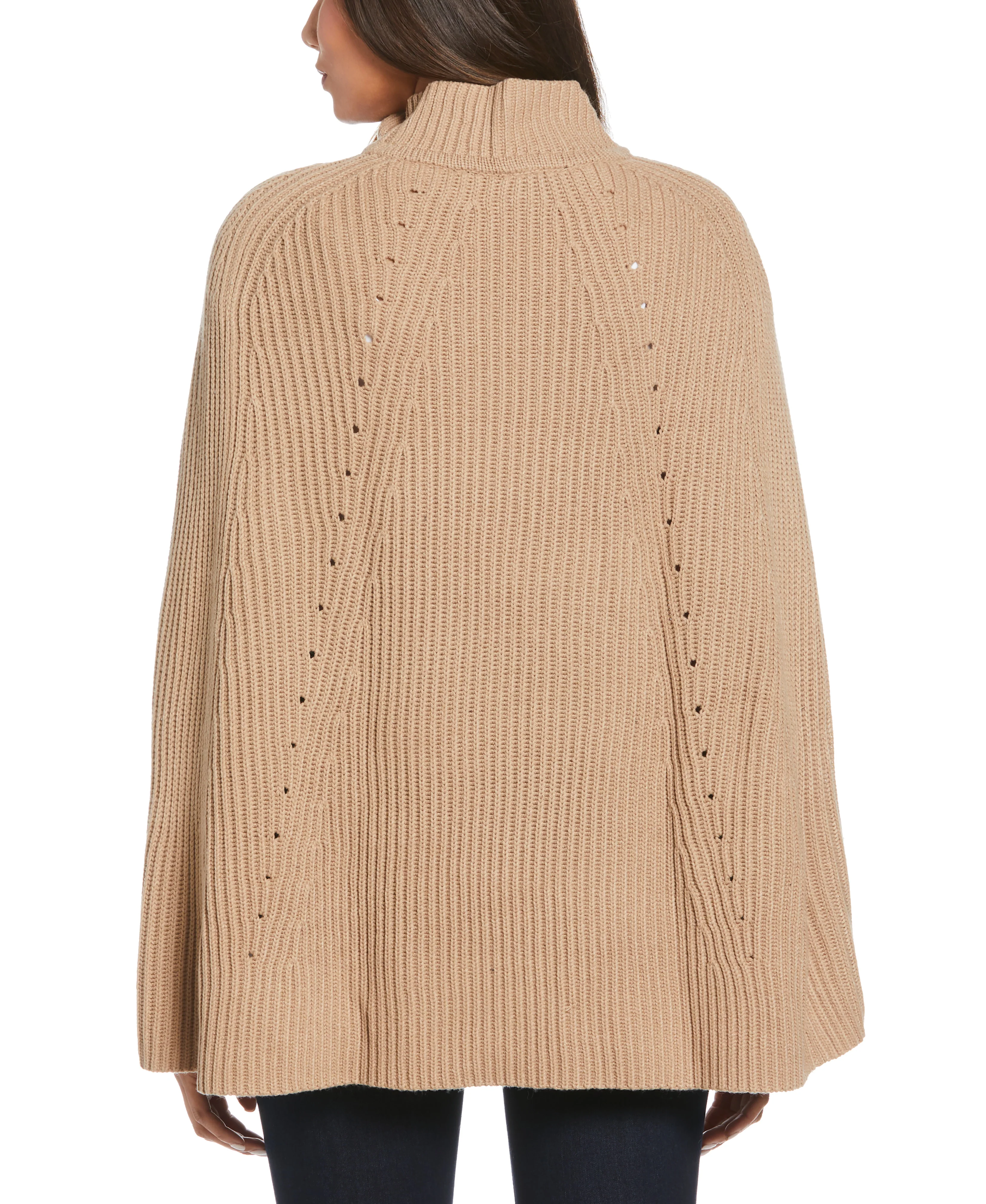 Petite Poncho Sweater - Image 7