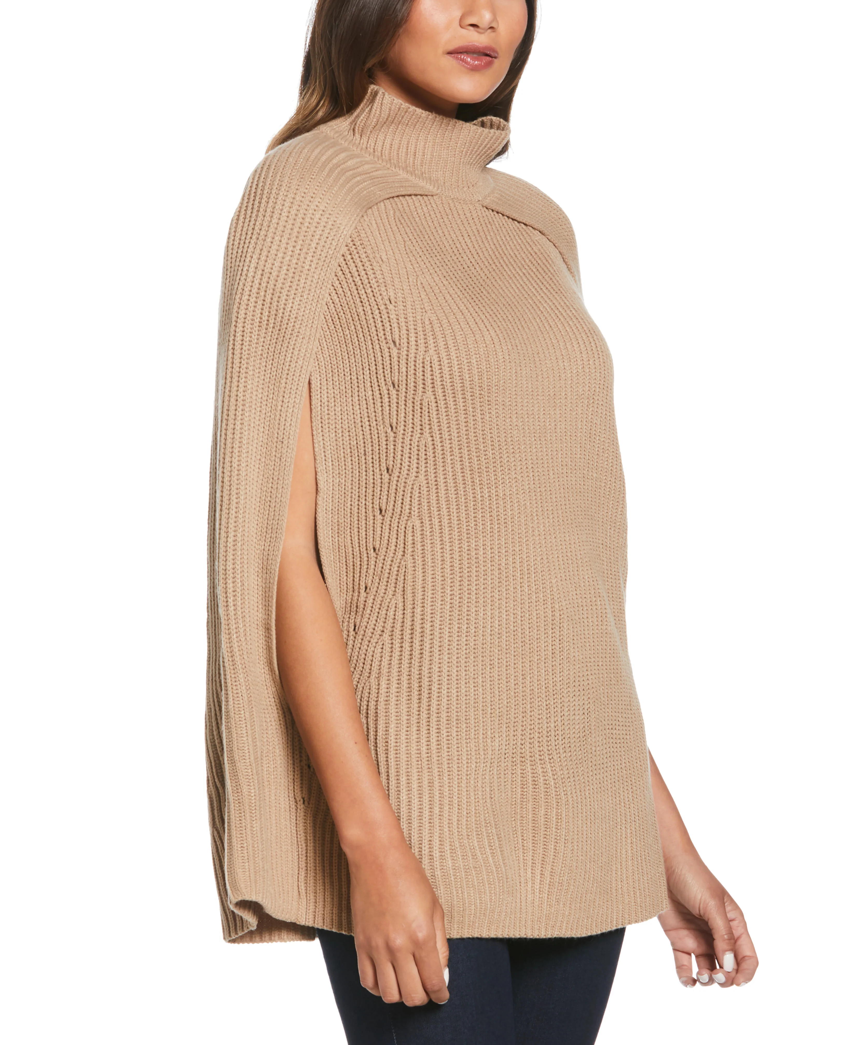 Petite Poncho Sweater - Image 8