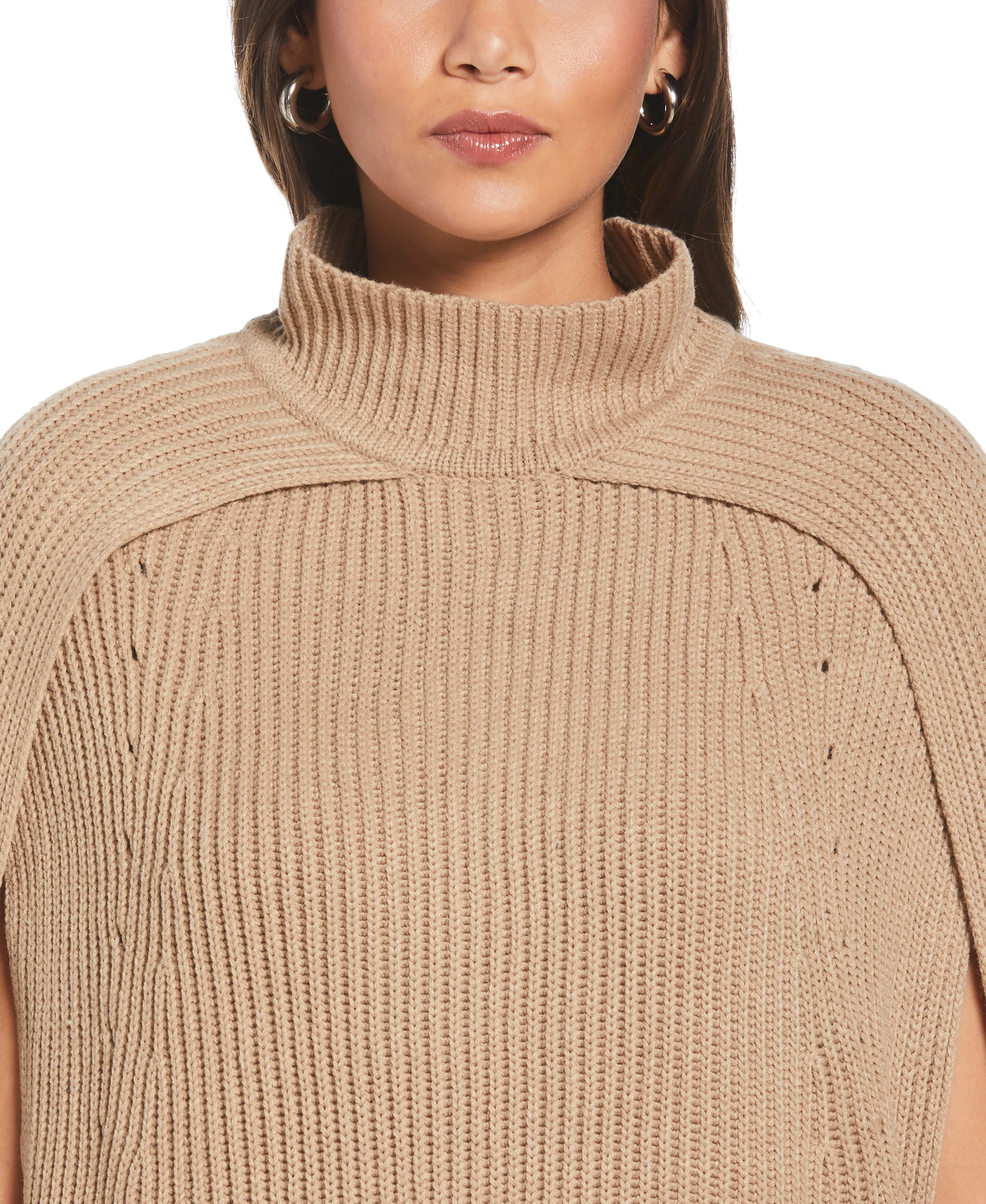 Petite Poncho Sweater - Image 9
