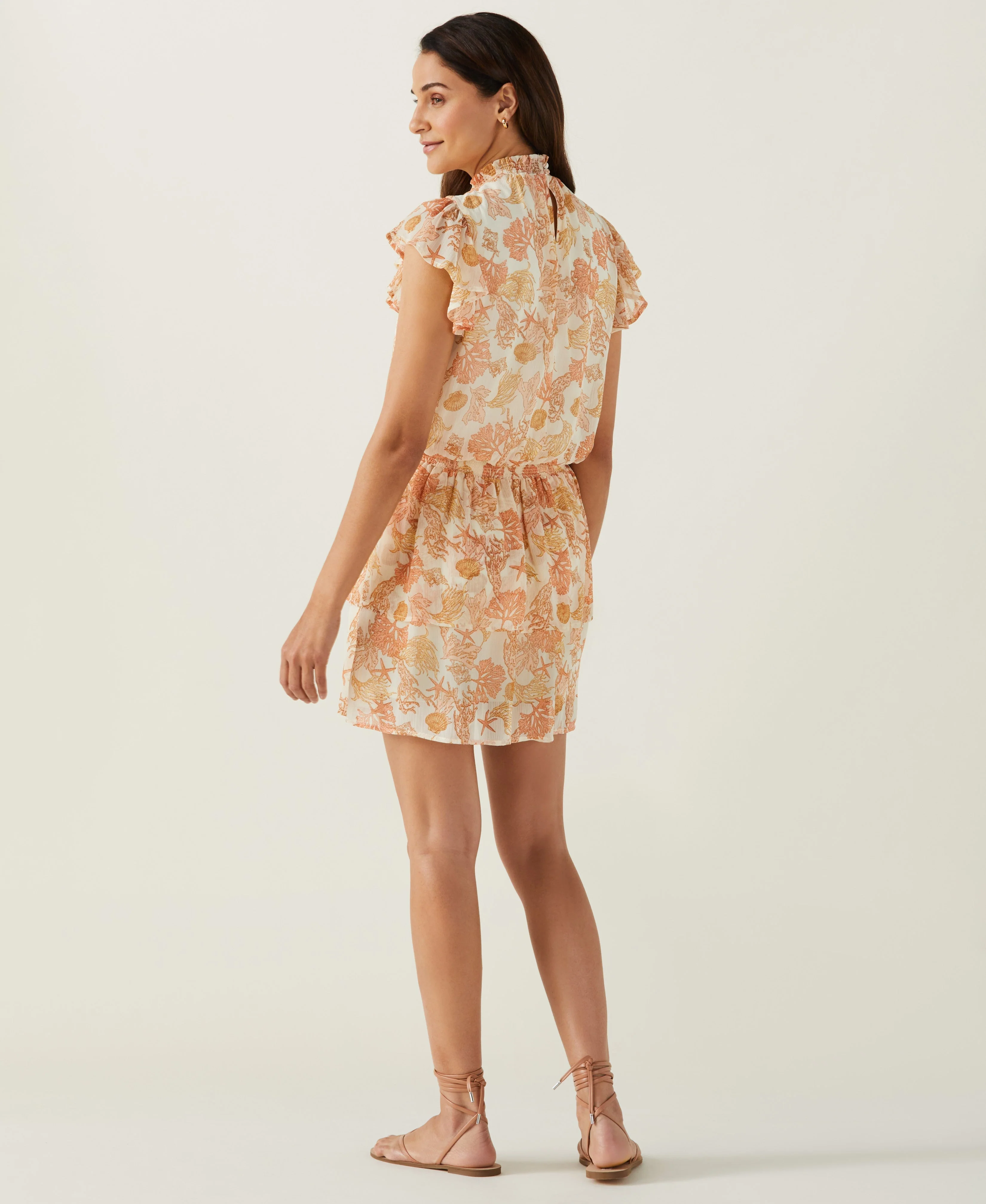 Smocked Dropped Waist Dress - Image 3