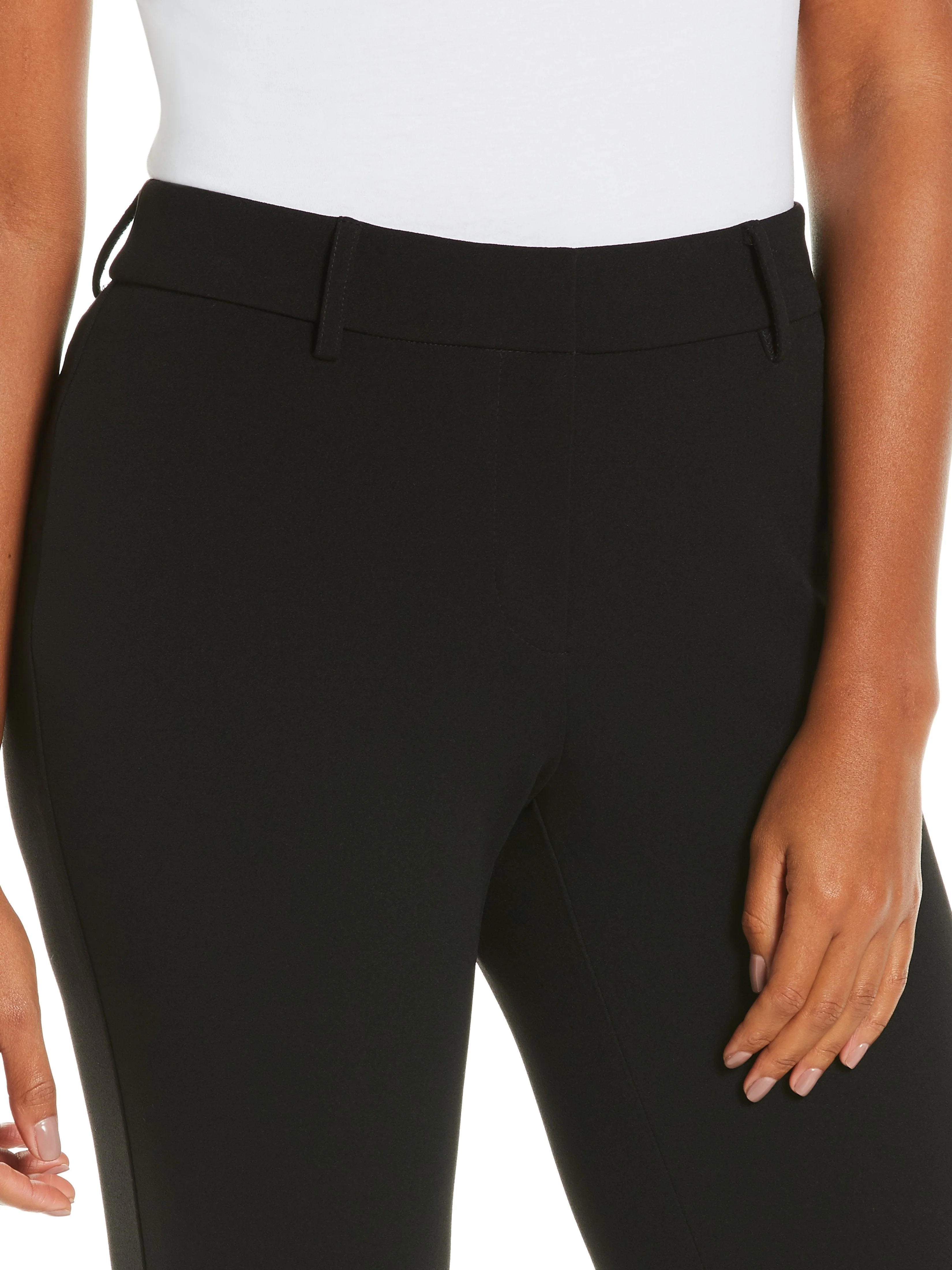 Petite Stretch Crepe Pant - Classic Fit - Image 9