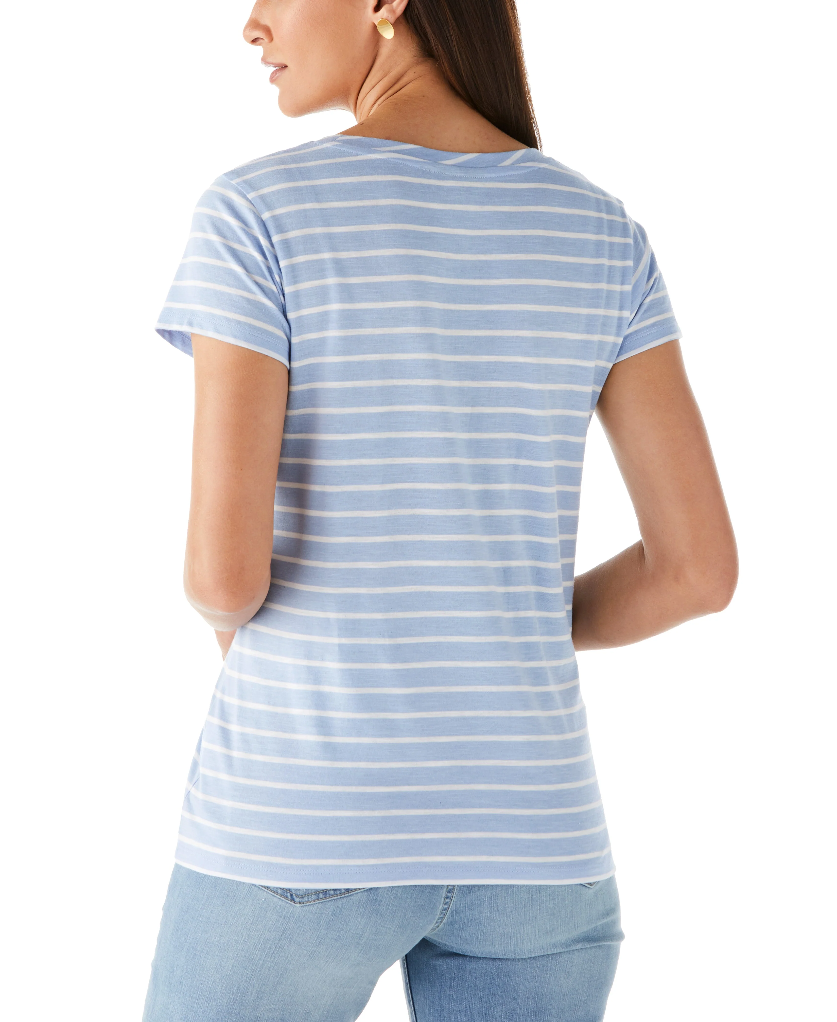 Stripe Slub Tee - Image 11
