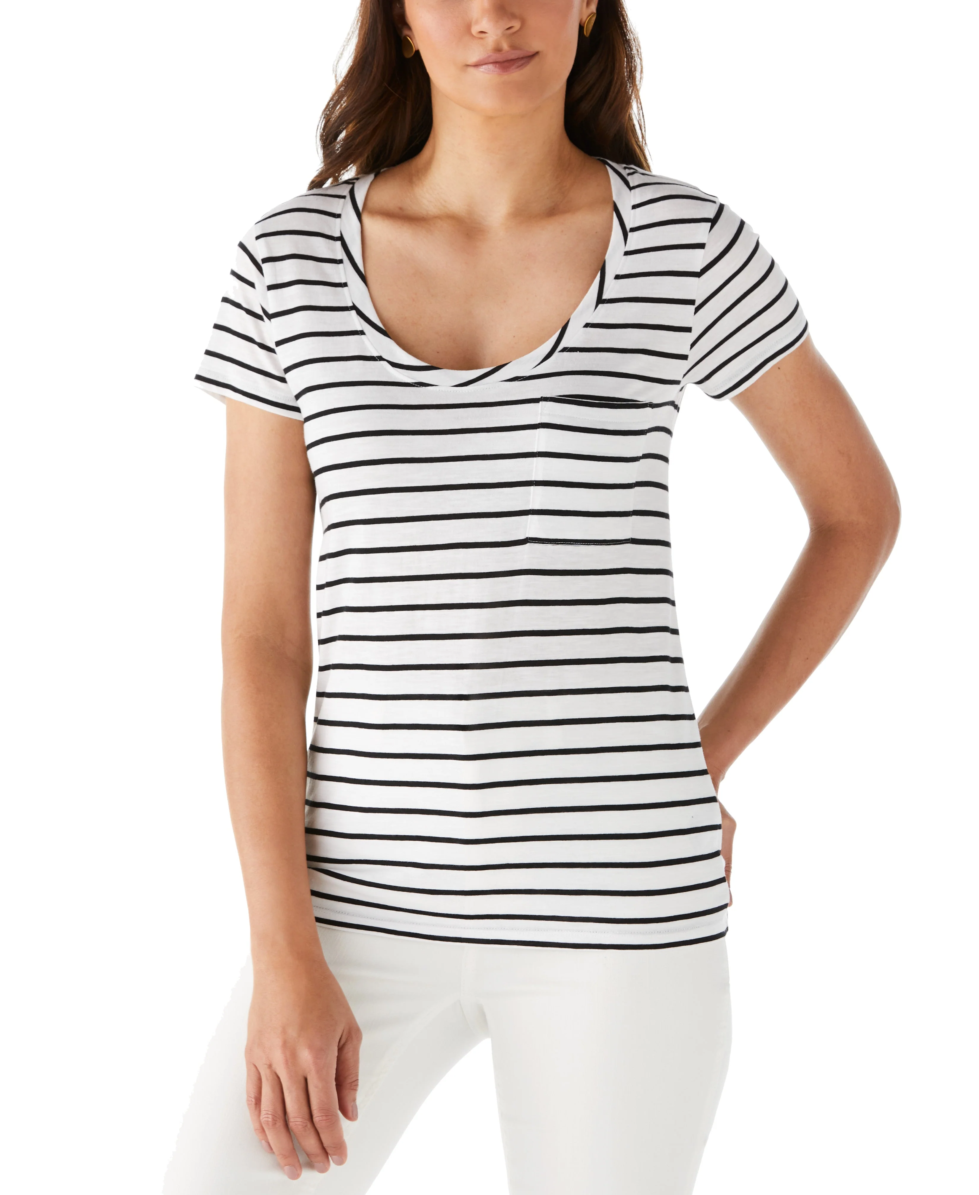 Stripe Slub Tee - Image 13