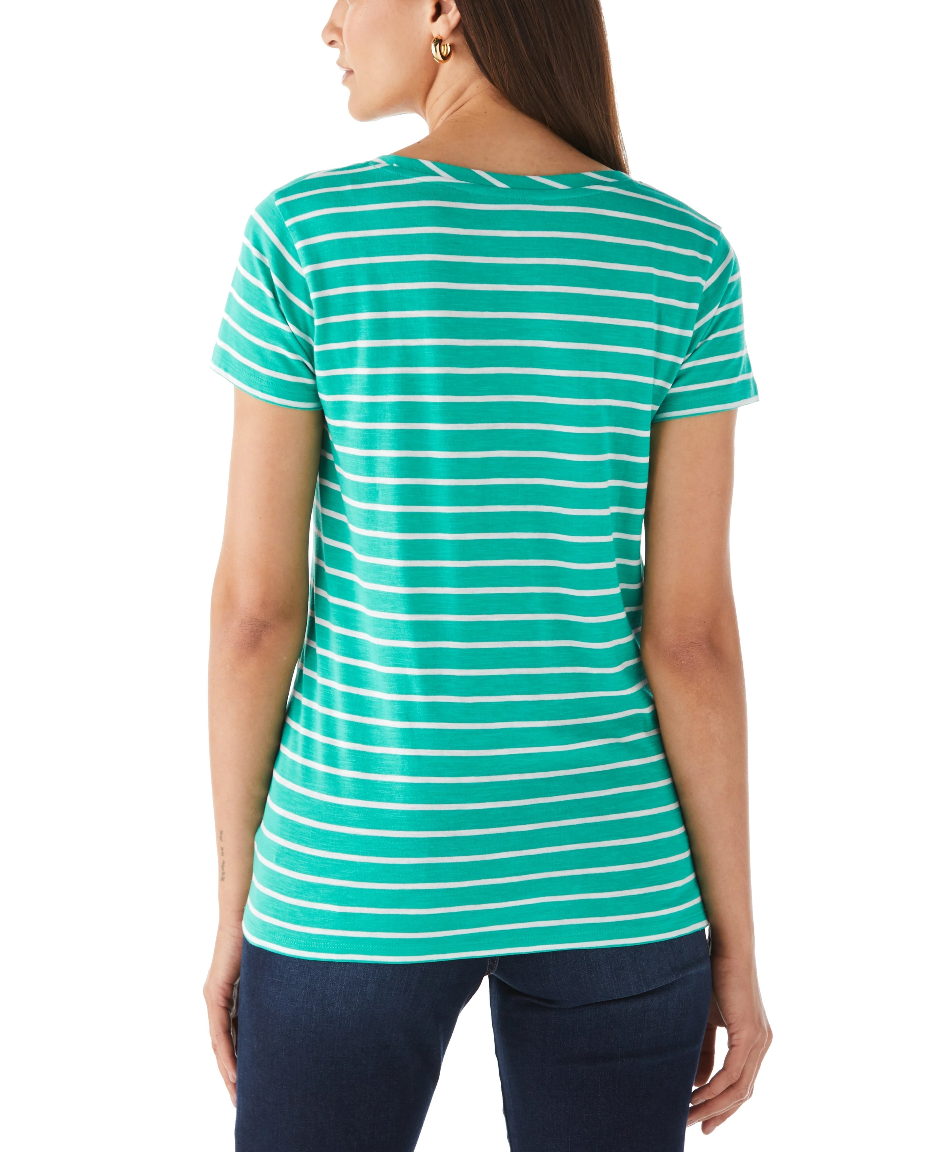 Stripe Slub Tee - Image 2