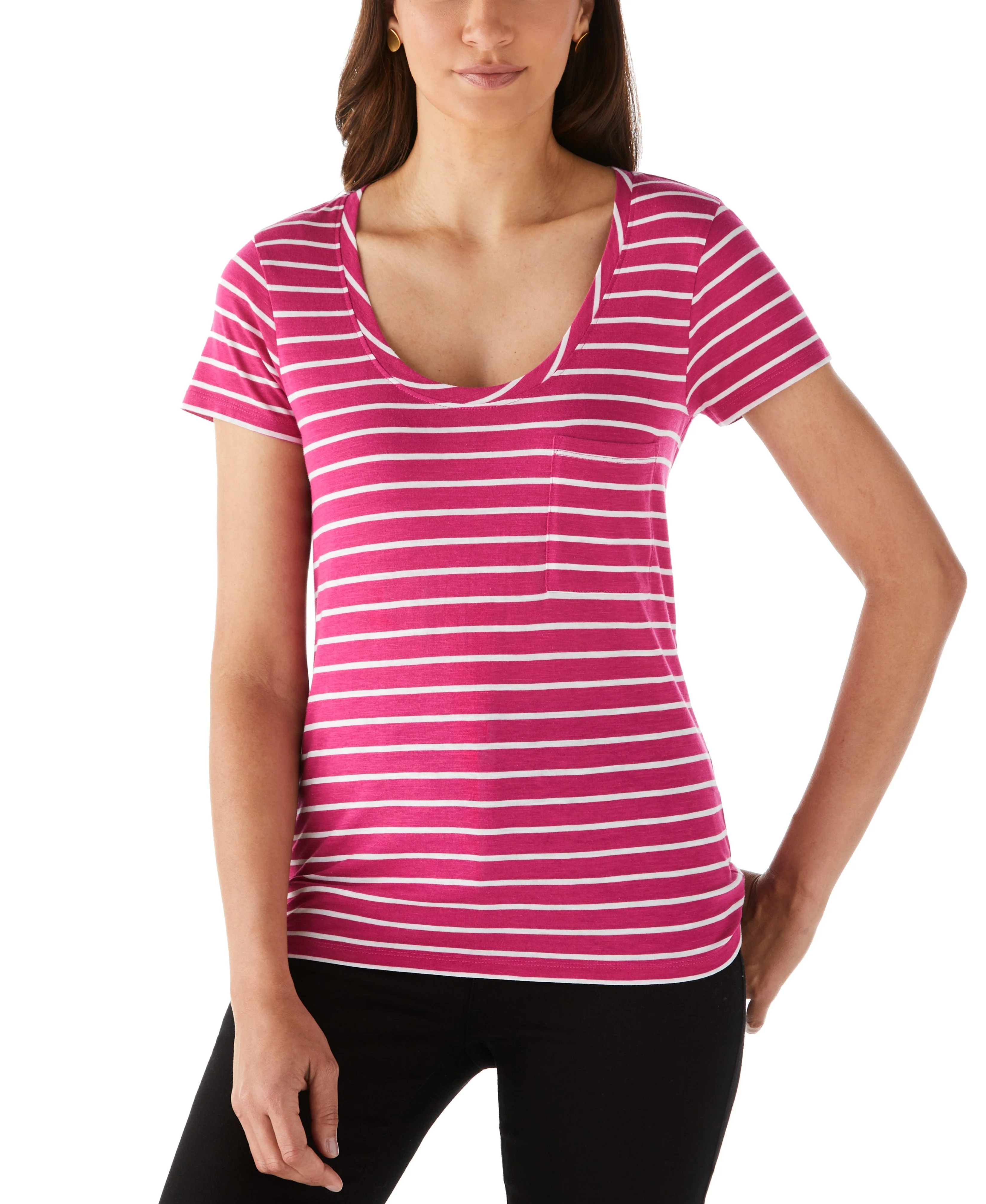 Stripe Slub Tee - Image 4